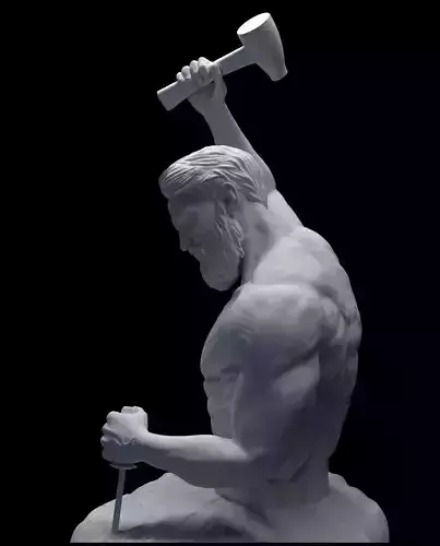 SCULPTING YOURSELF 3D model