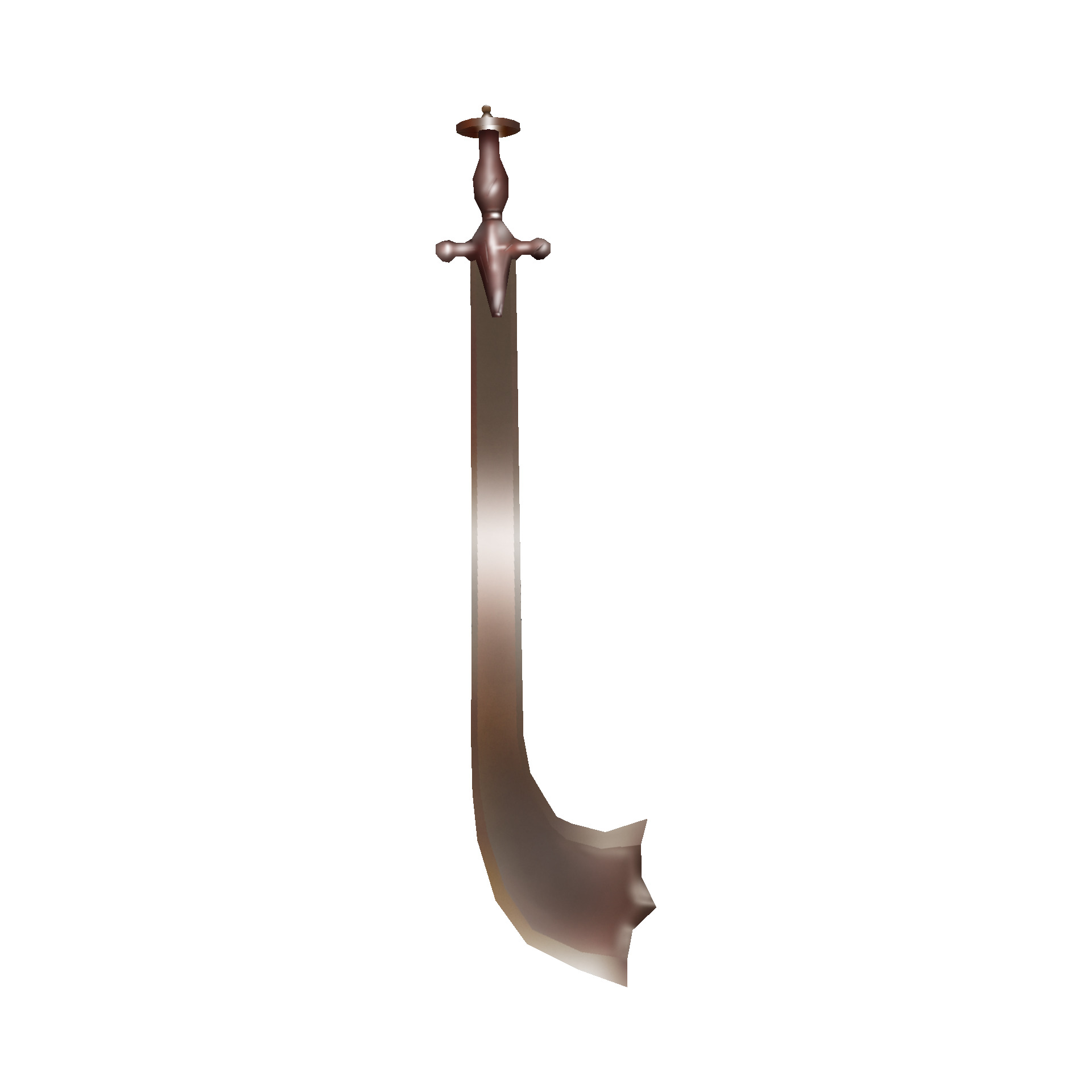 Hand Painted Swords Pack 2 Low-poly 3D model_5