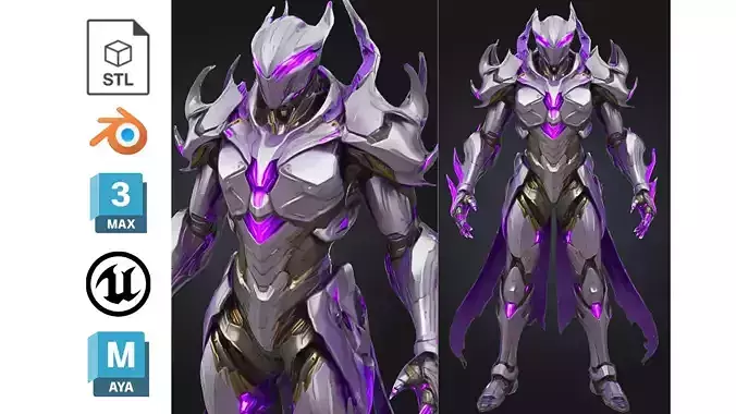 Futuristic Dark Knight