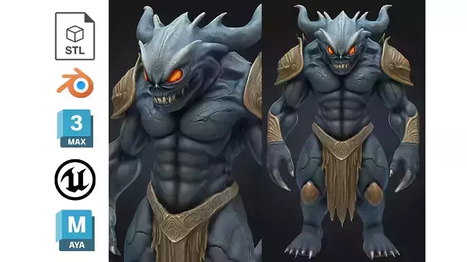 Horned Demon Monster