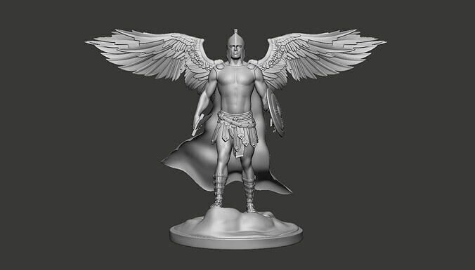 SAN MIGUEL ARCANGEL SAINT MICHAEL ARCANGEL MIGUEL 3D model