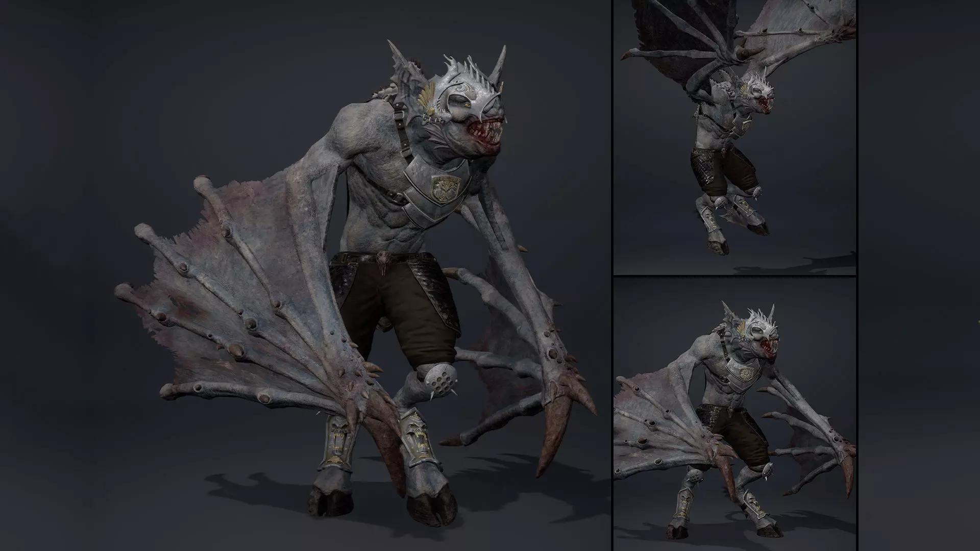 Ember Spearman Wing2 Low-poly 3D model