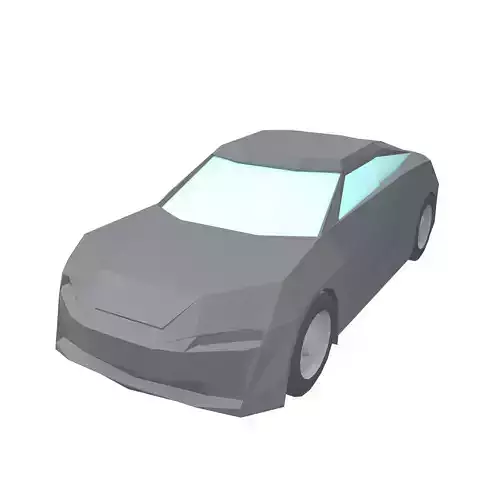 Low Poly Car v1 001