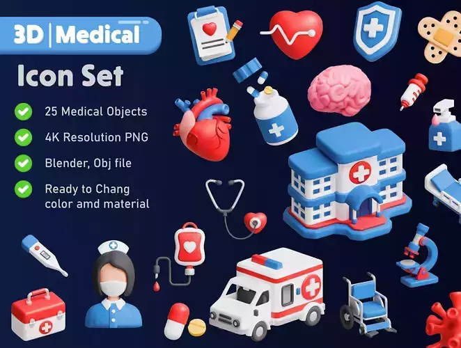 Medical icon pack