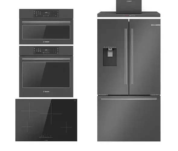 BOSCH kitchen appliance collection 3D model