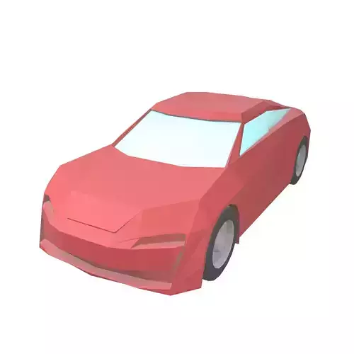 Low Poly Car v1 003