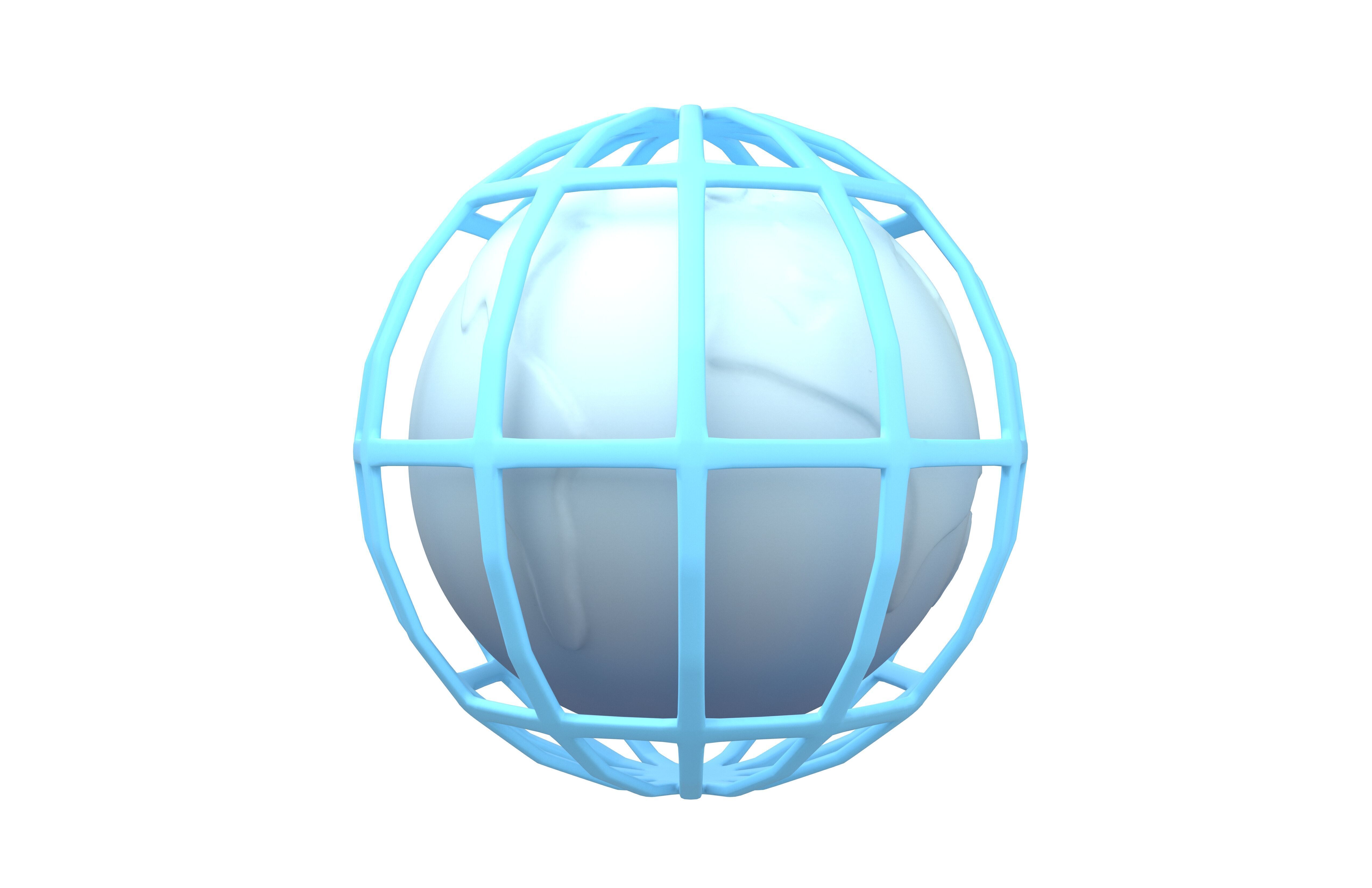 Internet Icon v1 003 Low-poly 3D model_1