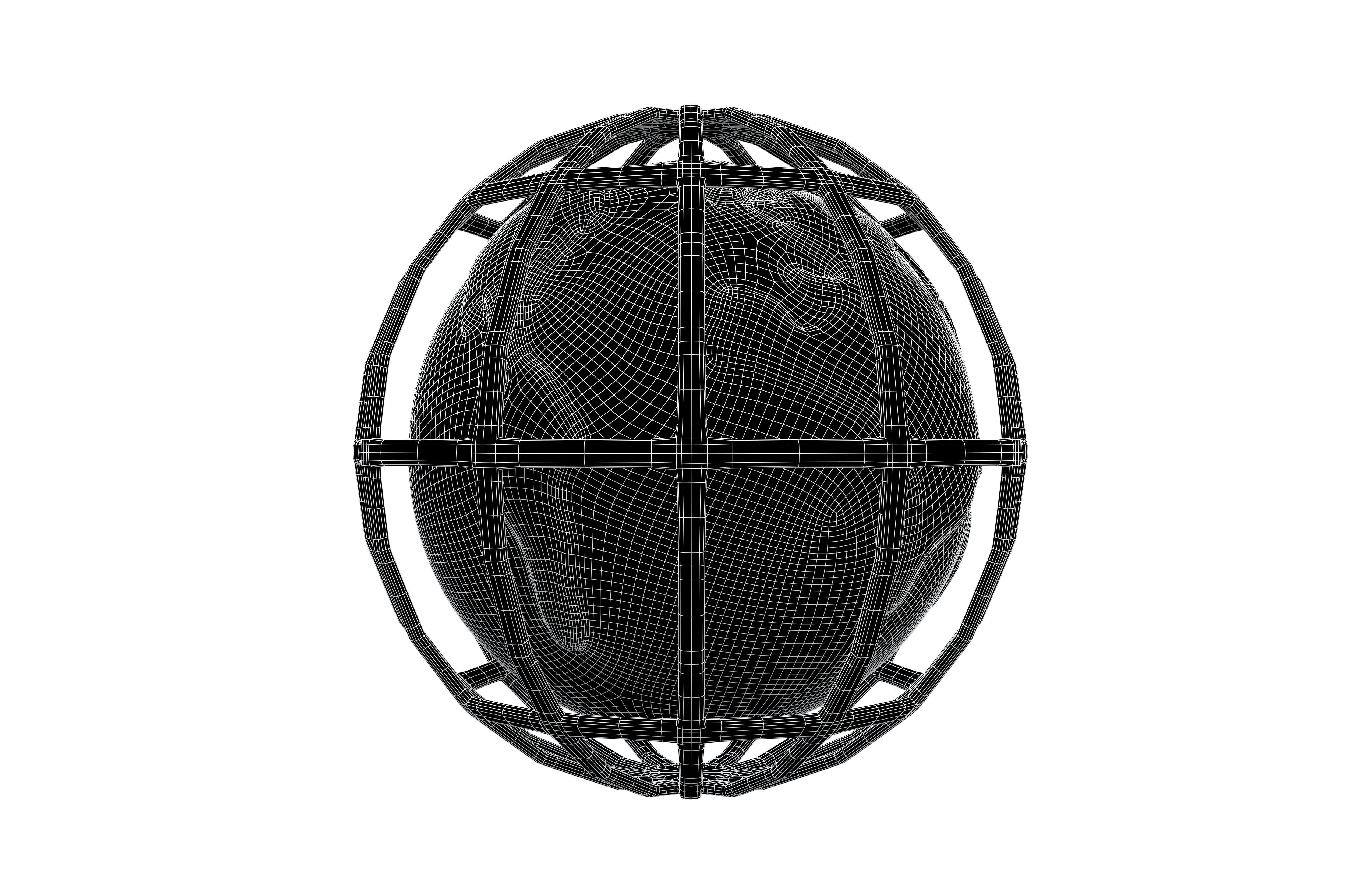 Internet Icon v1 003 Low-poly 3D model_5