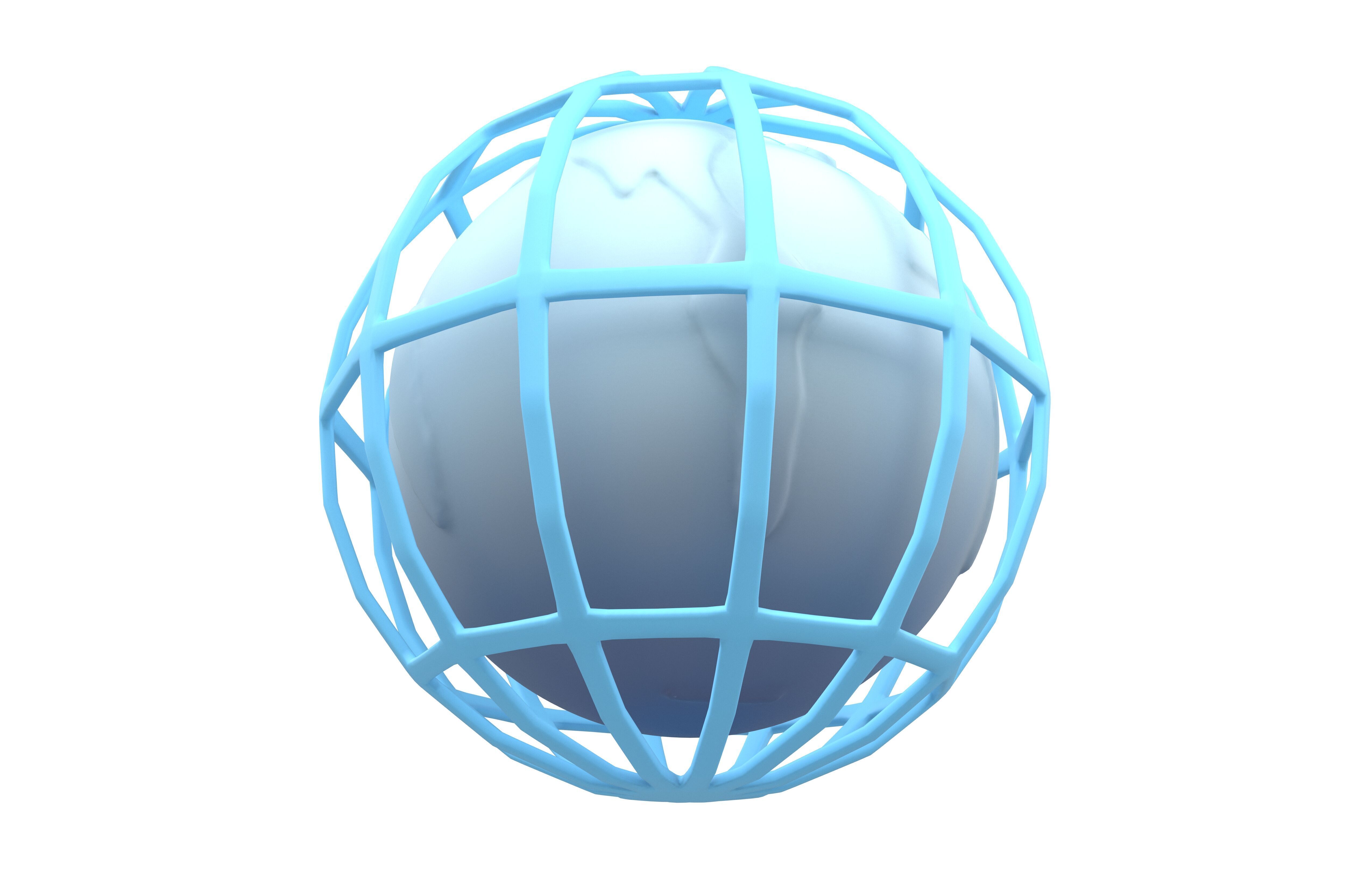 Internet Icon v1 003 Low-poly 3D model_3