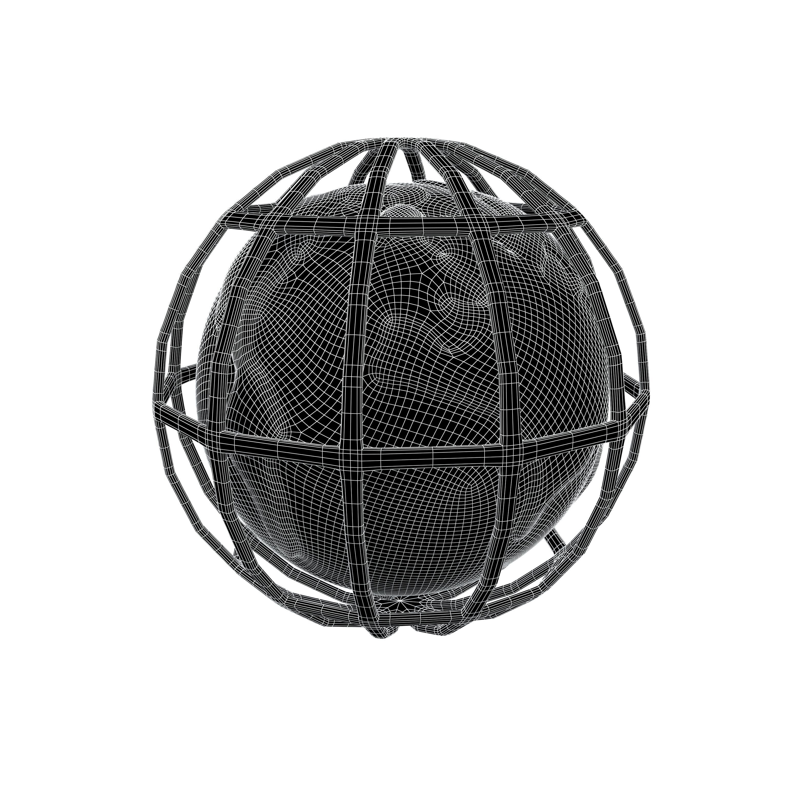 Internet Icon v1 003 Low-poly 3D model_4