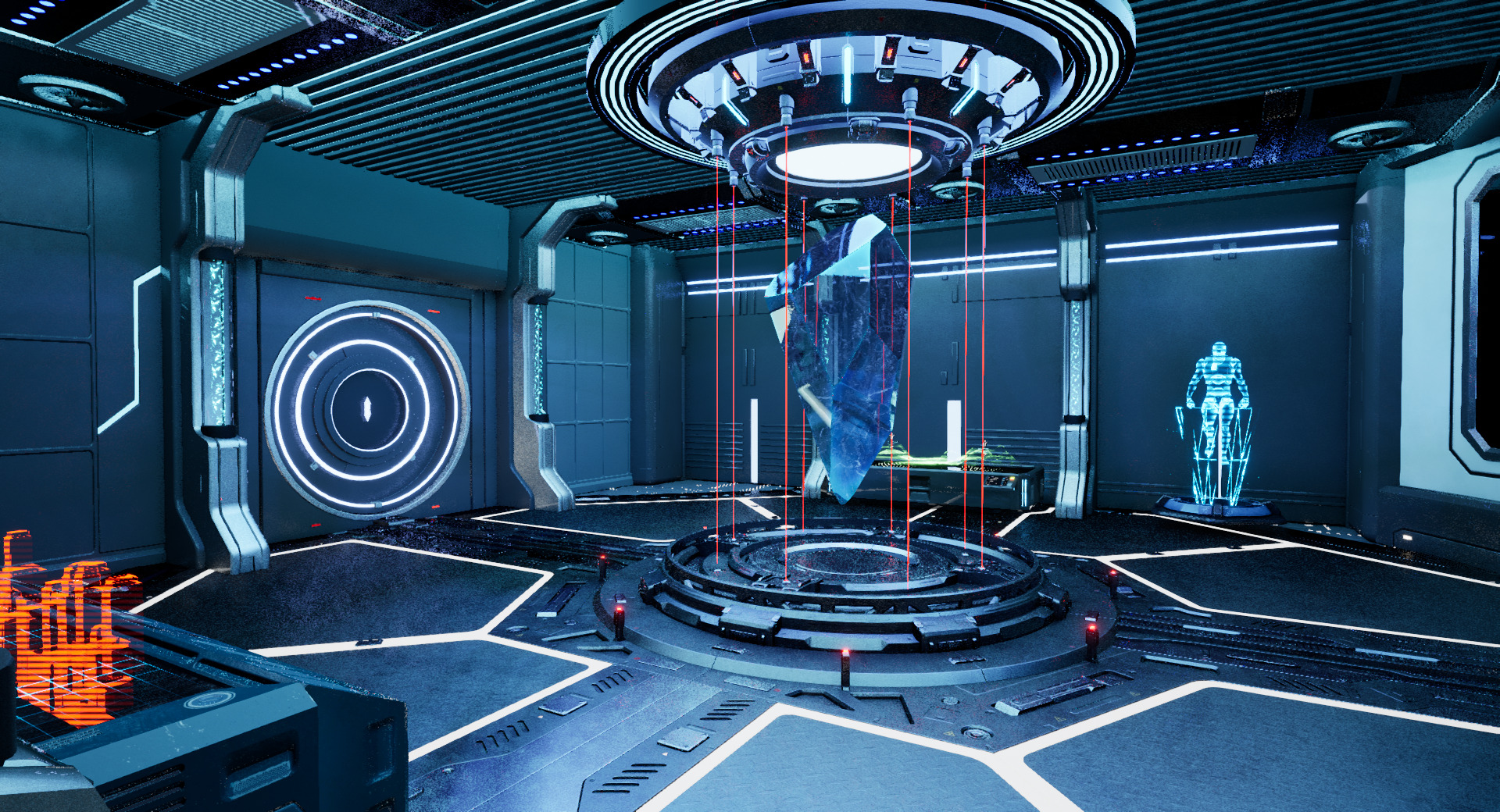 UE5 Modular Sci-Fi Space 3D model_9