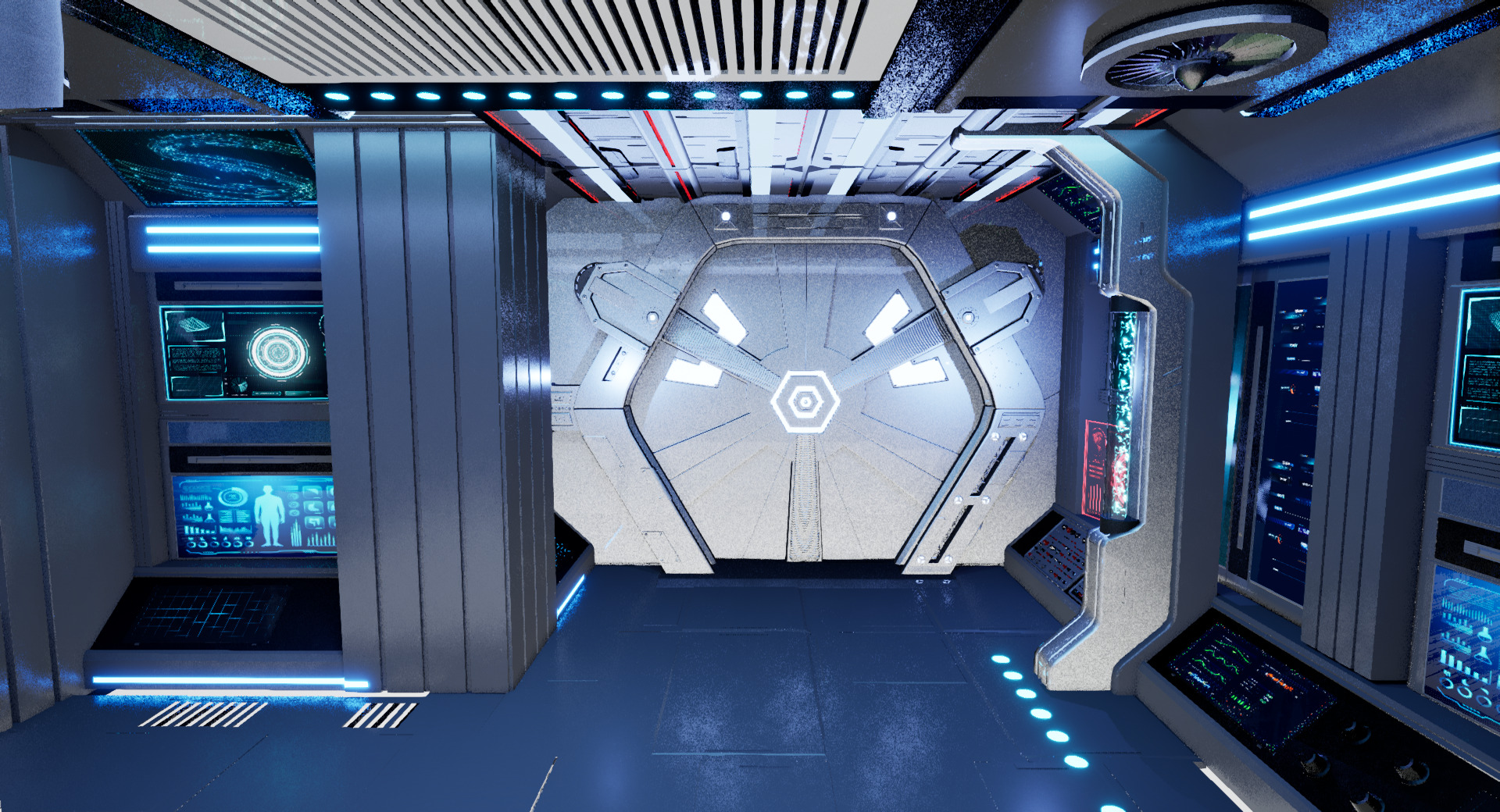 UE5 Modular Sci-Fi Space 3D model_20