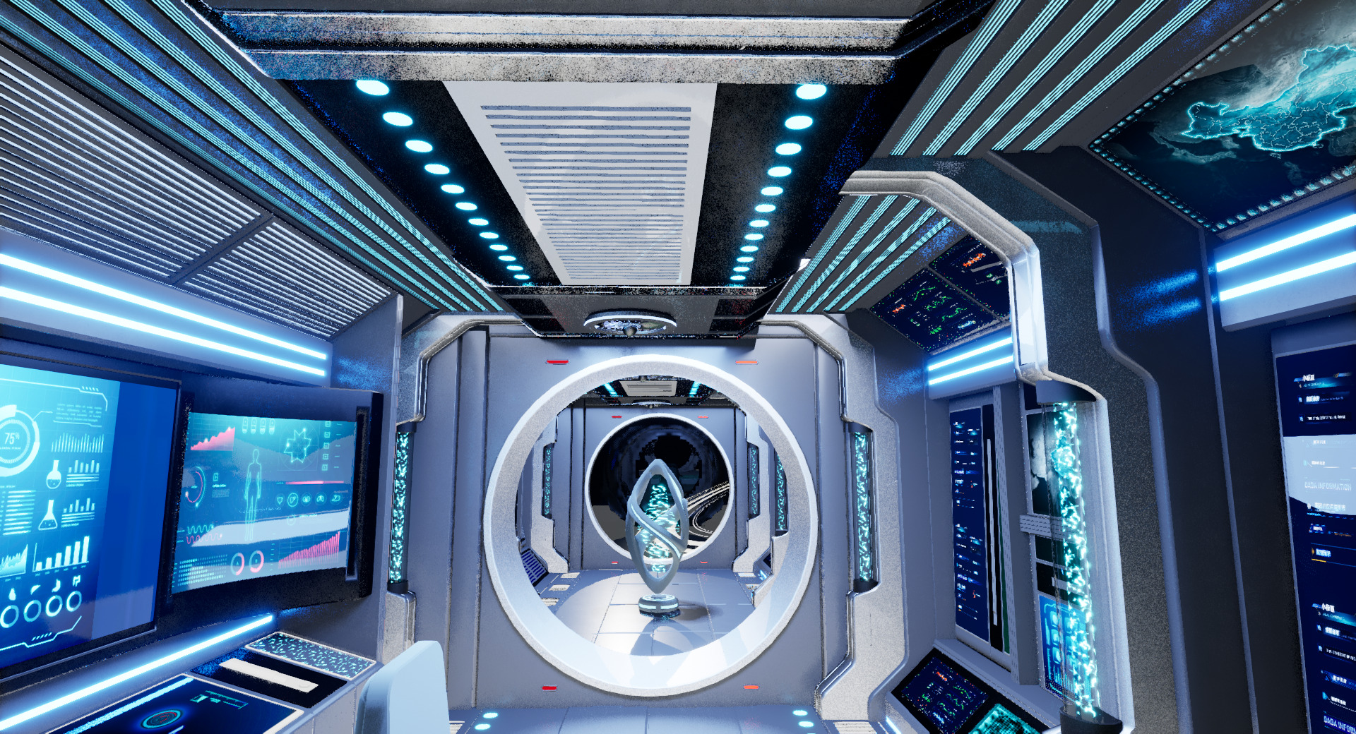 UE5 Modular Sci-Fi Space 3D model_23