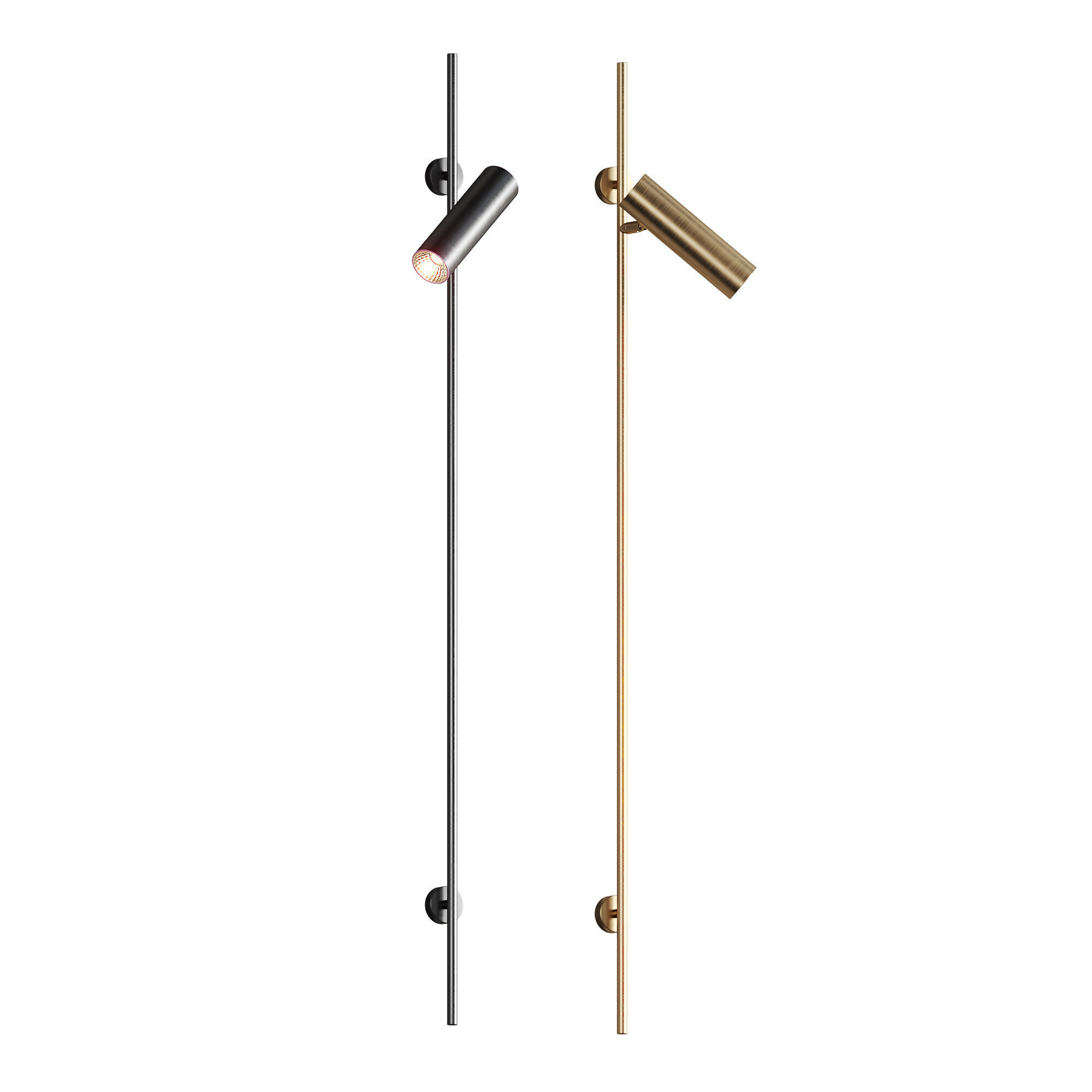 OST Wall Light Vertical Cylindrical Sconce 3D model_3