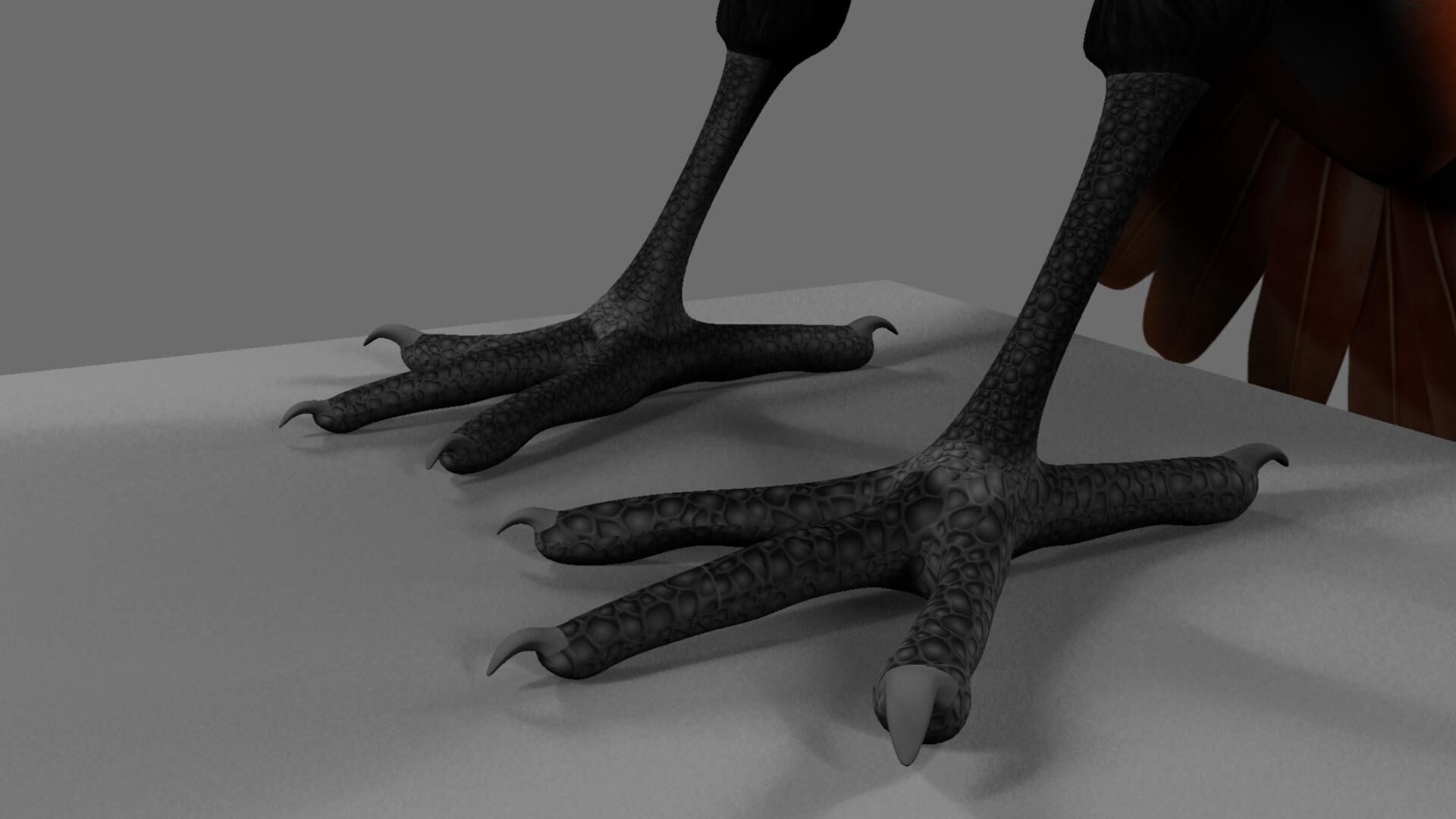 Munia Rigging and Animation 3D model_9