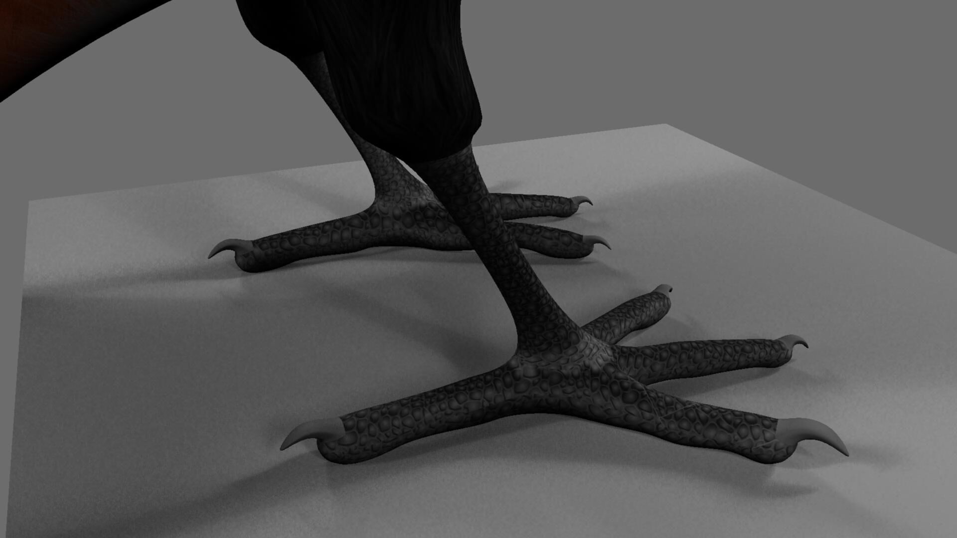 Munia Rigging and Animation 3D model_7