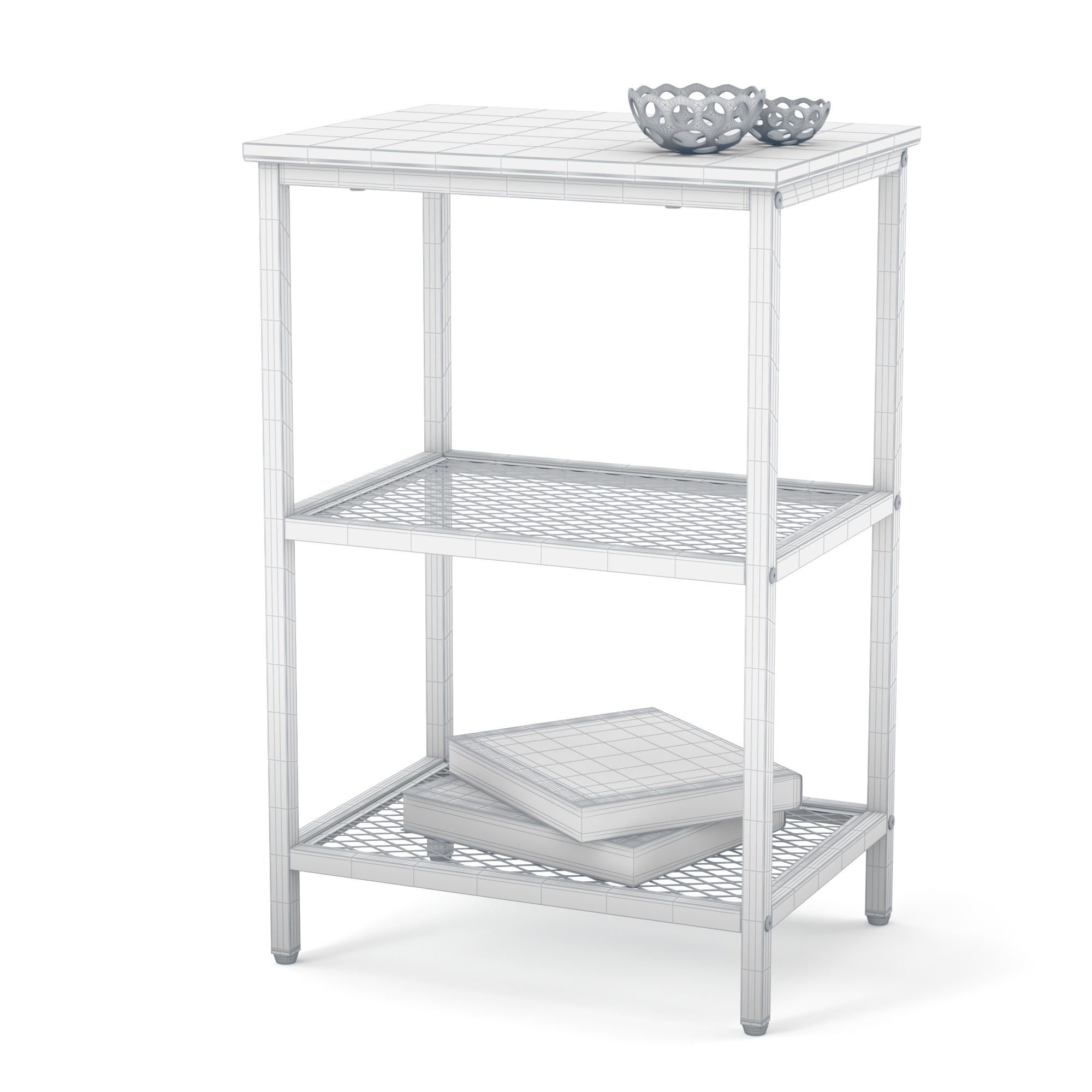 Side Table 3D model_8