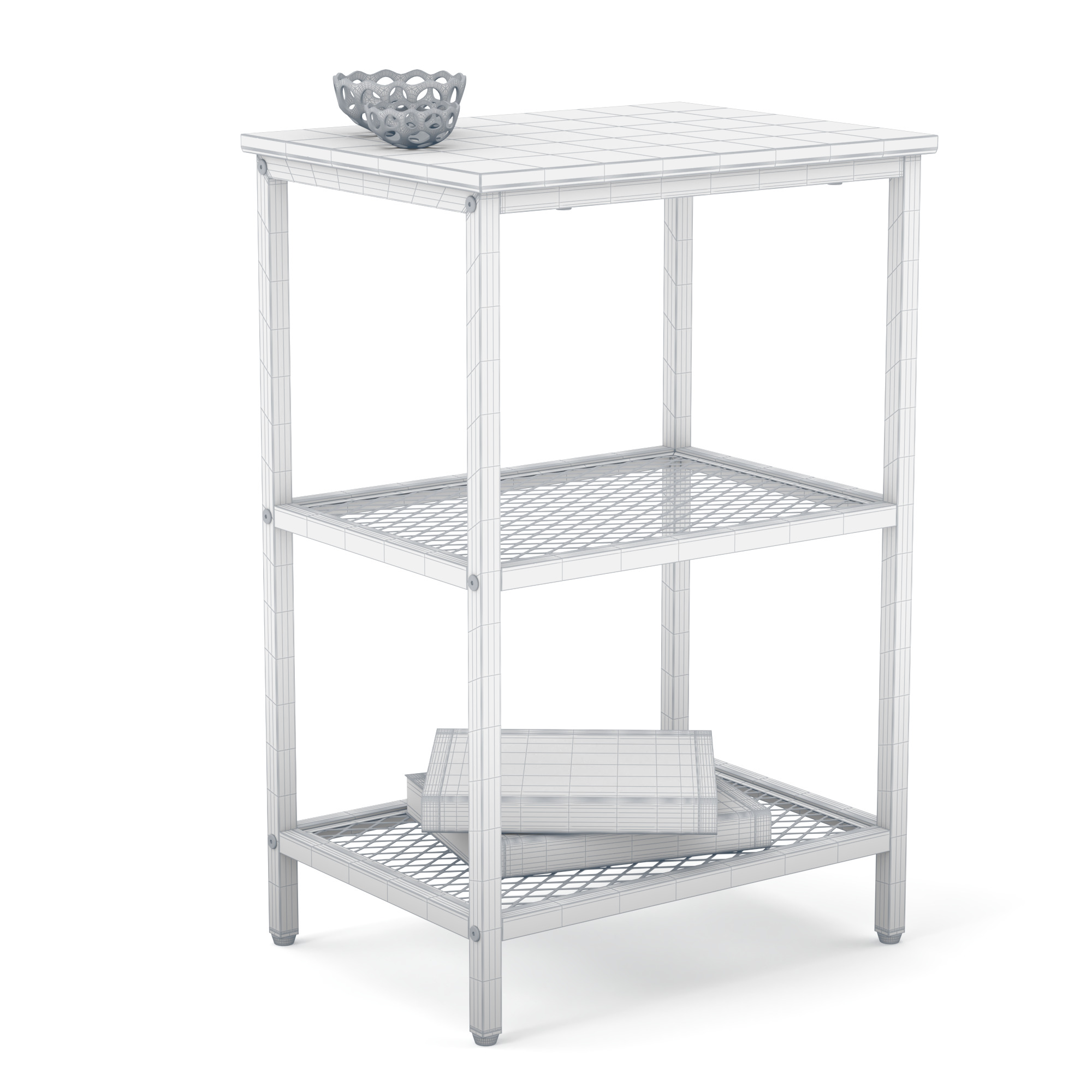 Side Table 3D model_9