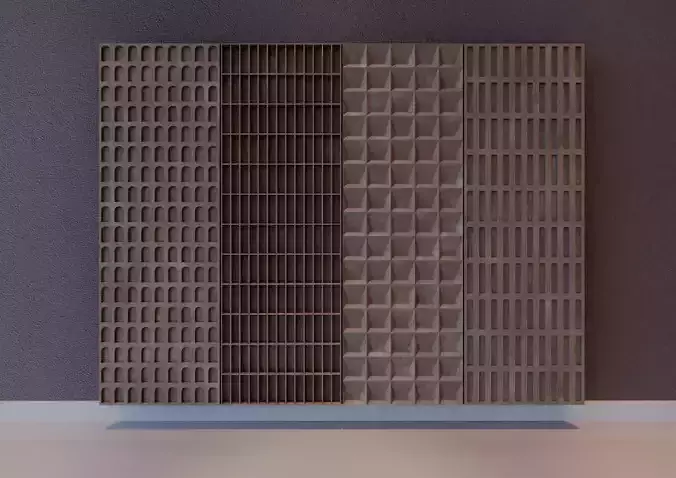 WALL PANEL MODERN JAPANDI 