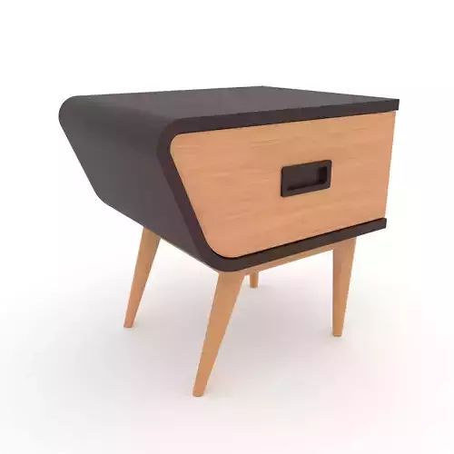 Mid-Century Modern Side Table Helsinki