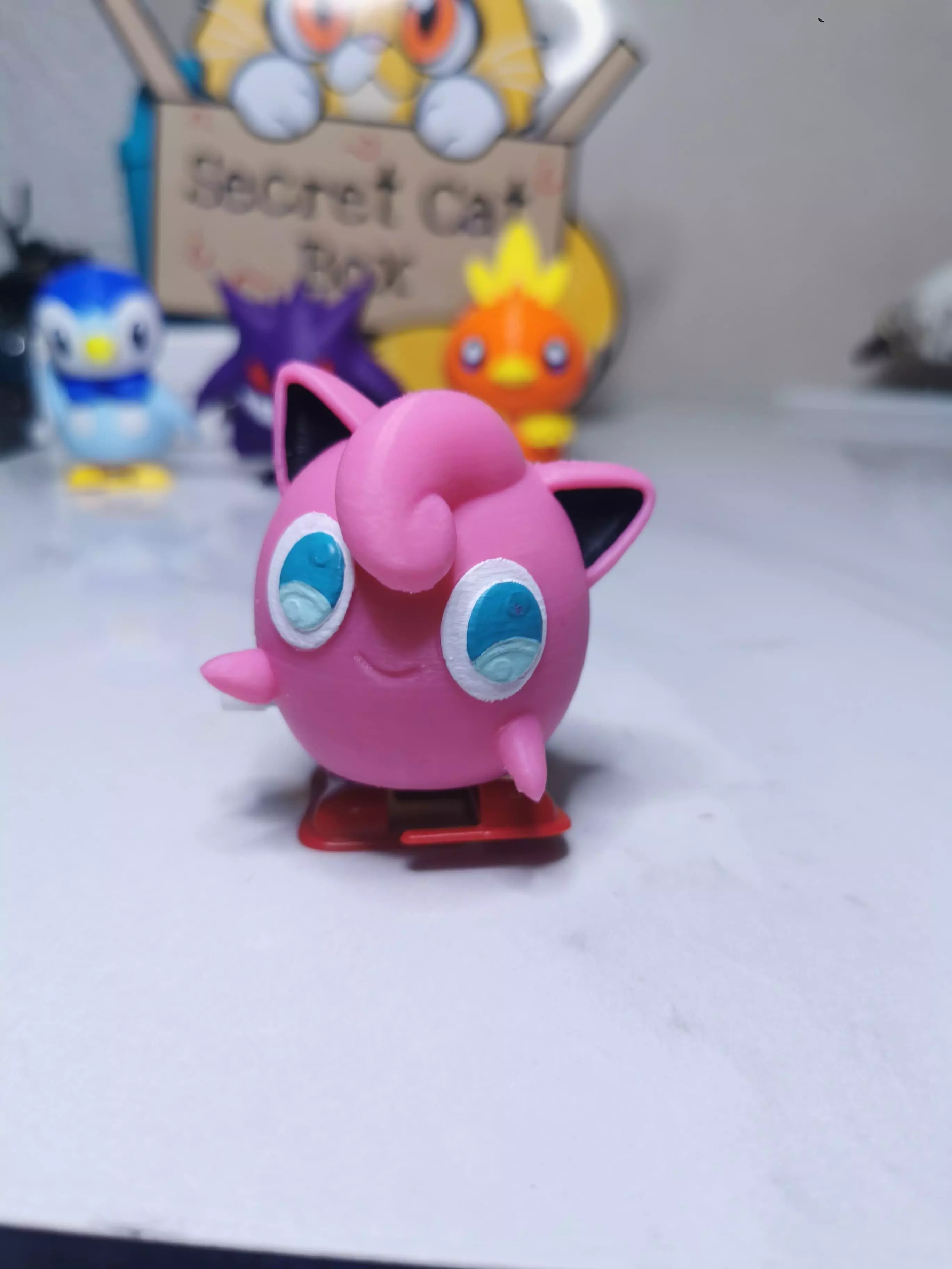 pokemon jigglypuff caminante patitas legs wind-walking up 3D print model