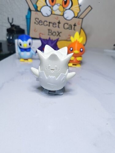 pokemon togepi caminante patitas legs wind-walking up 3D print model