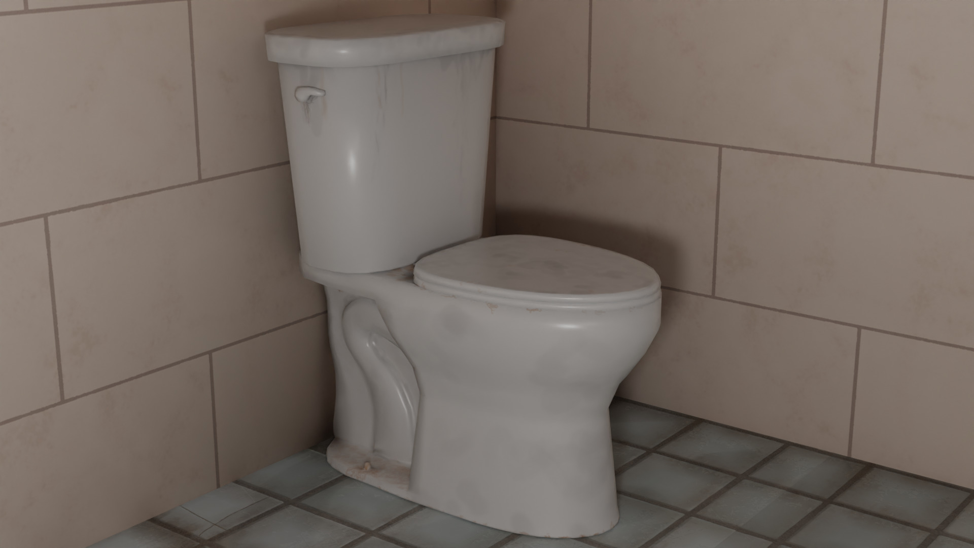 Toilet 3D model_1