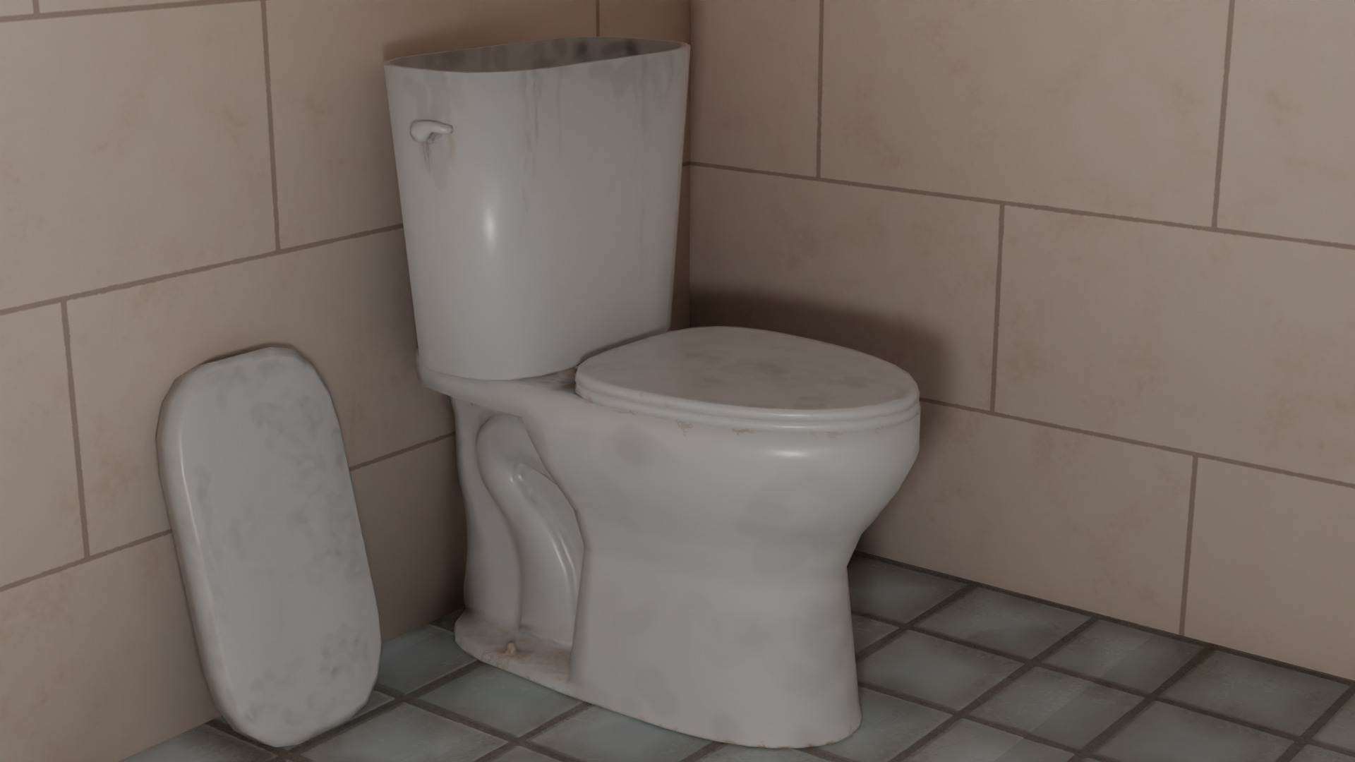 Toilet 3D model_2