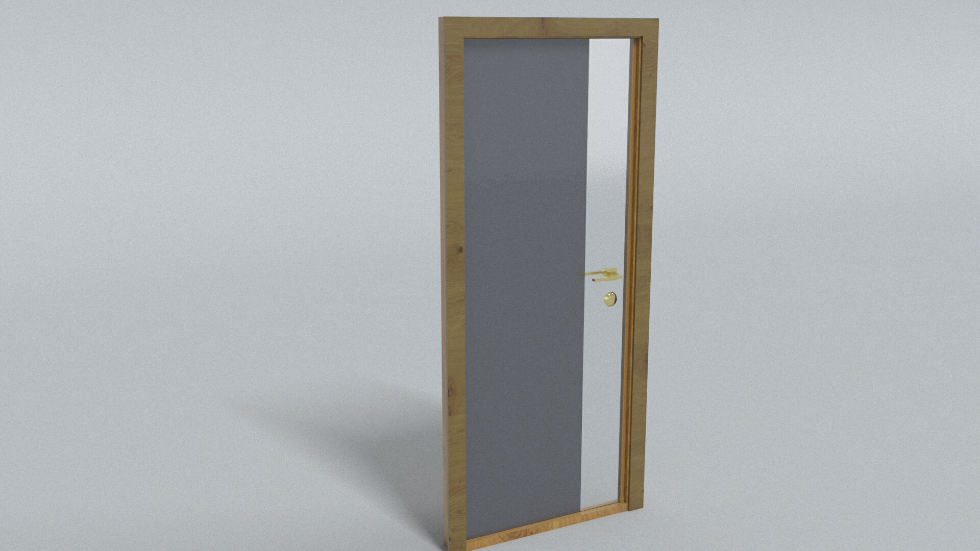 laos Front Door Low-poly 3D model_4