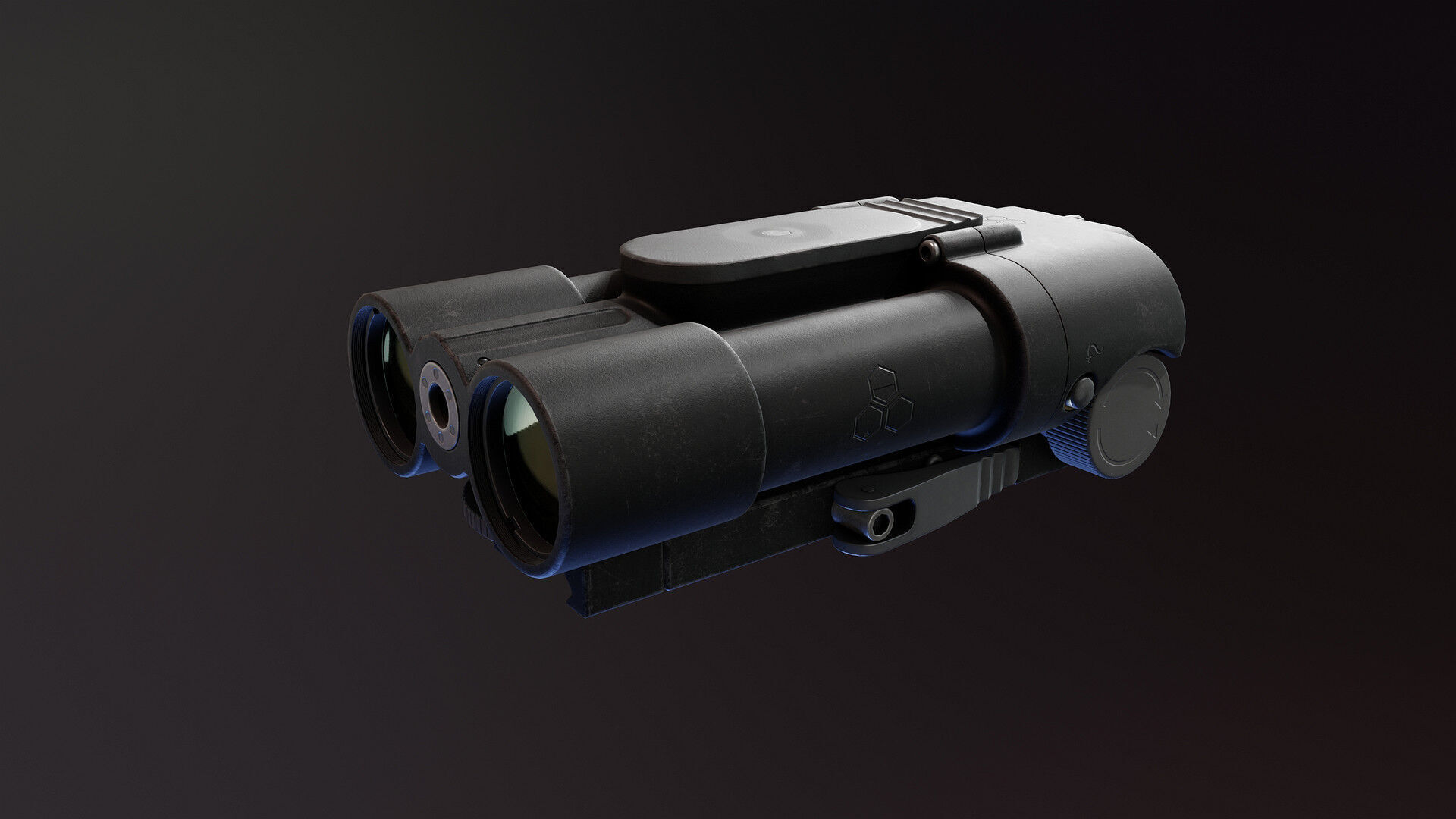 Radius Rangefinder Low-poly 3D model_2