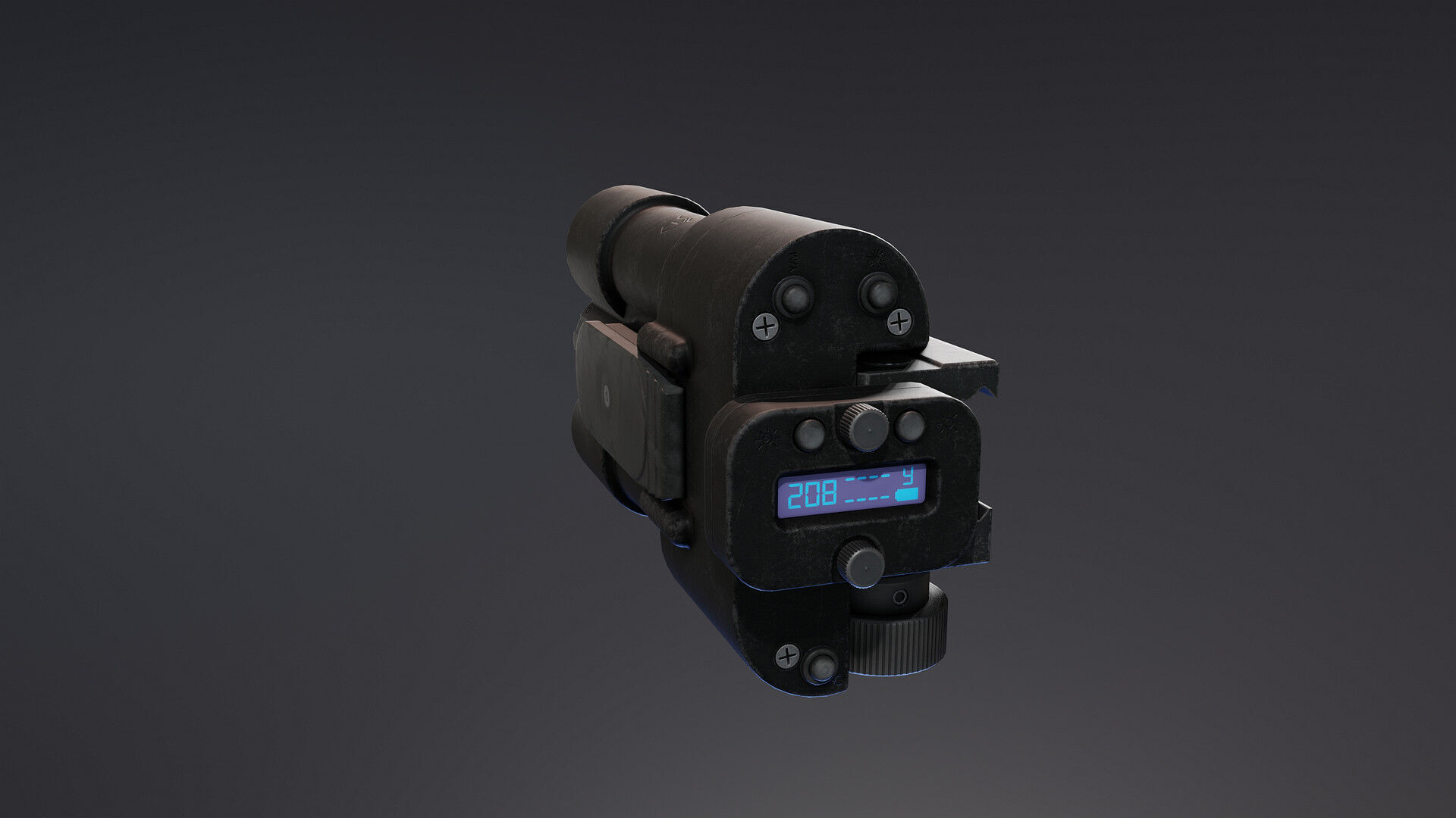 Radius Rangefinder Low-poly 3D model_3