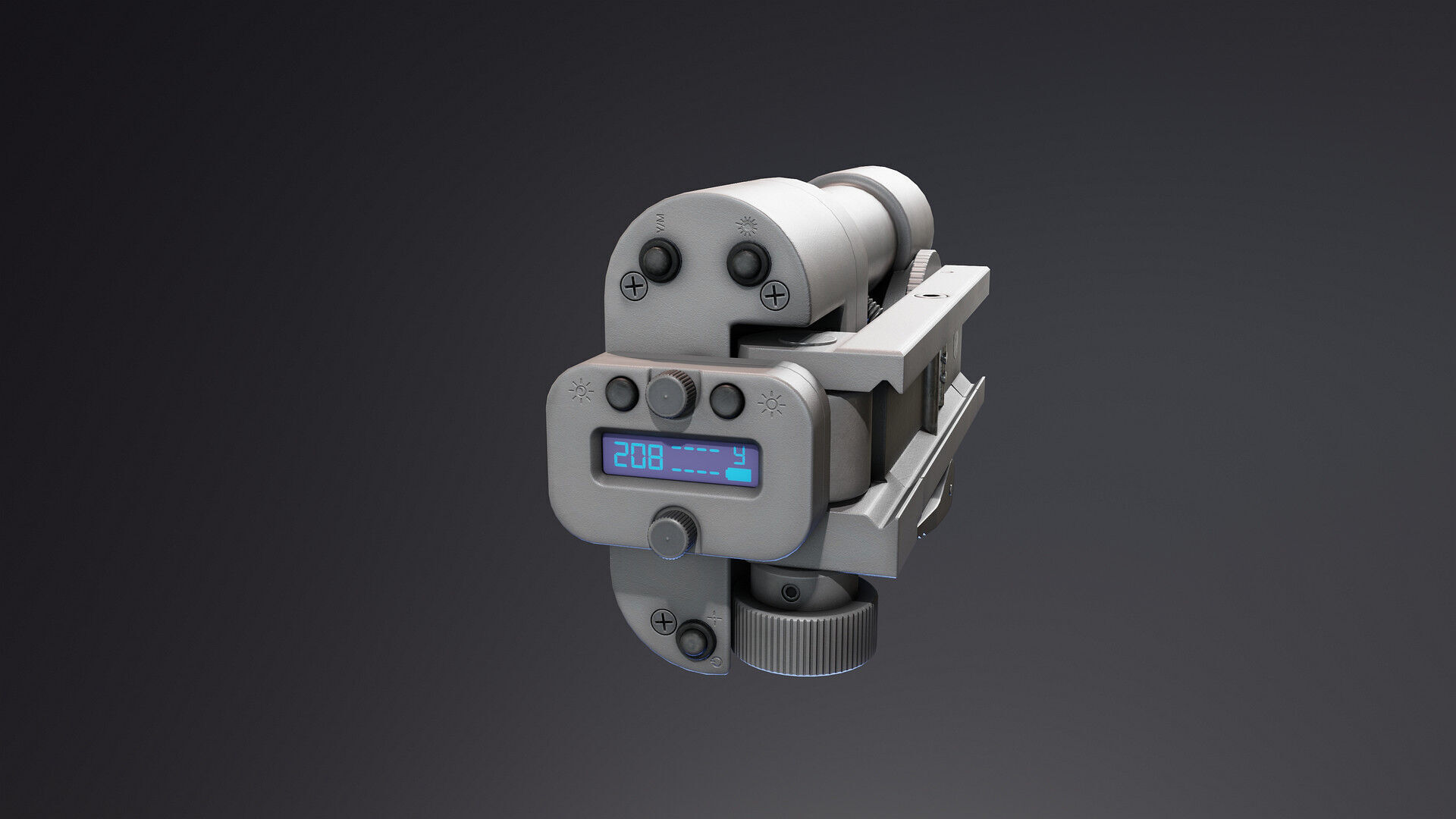 Radius Rangefinder Low-poly 3D model_4