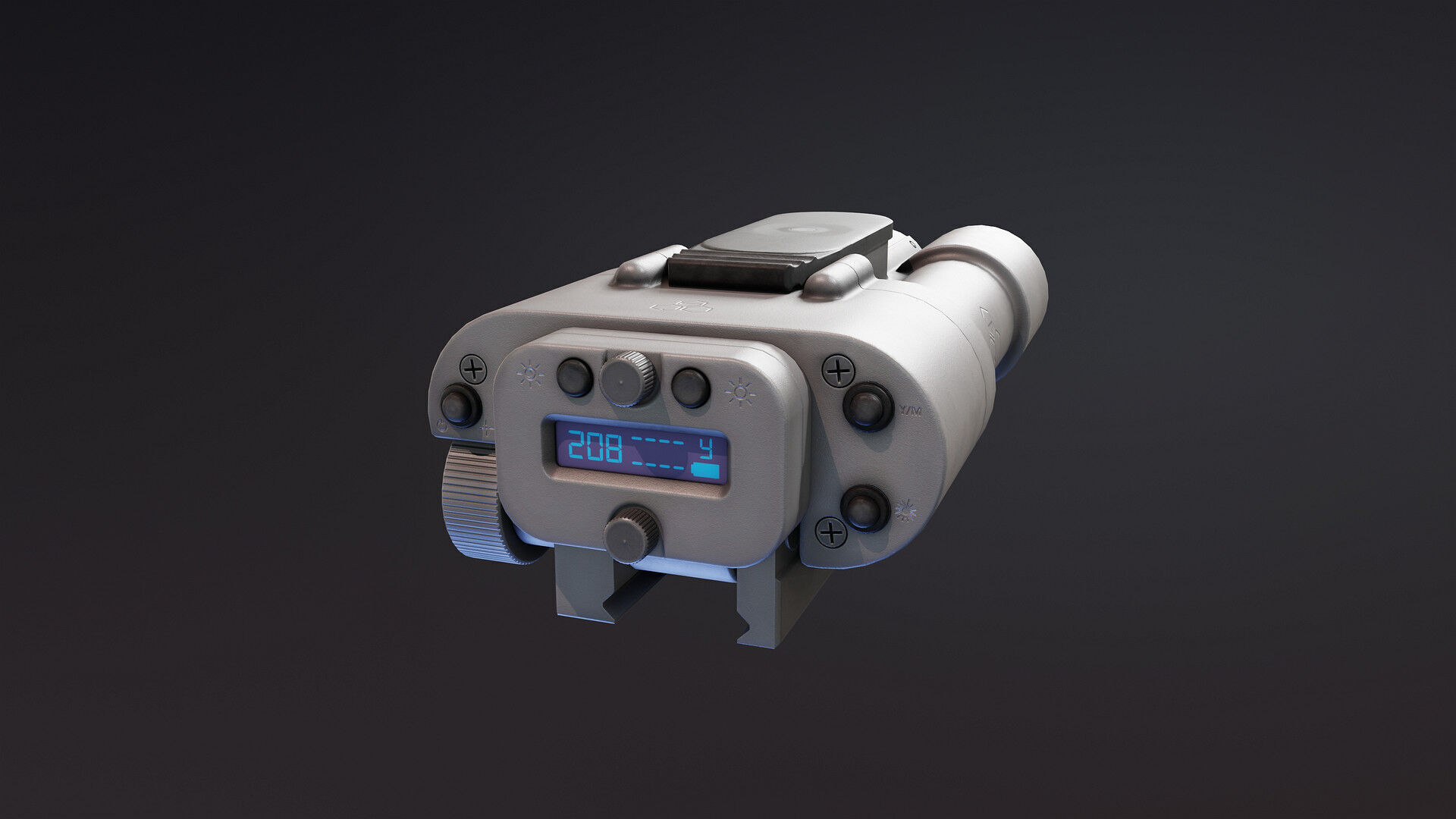 Radius Rangefinder Low-poly 3D model_1
