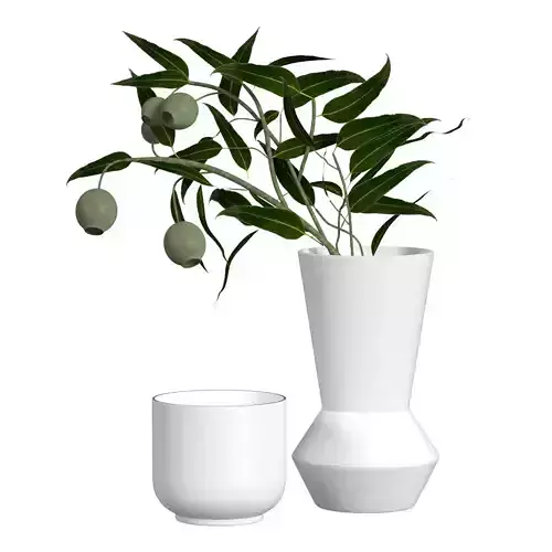 Flower vase 3D model