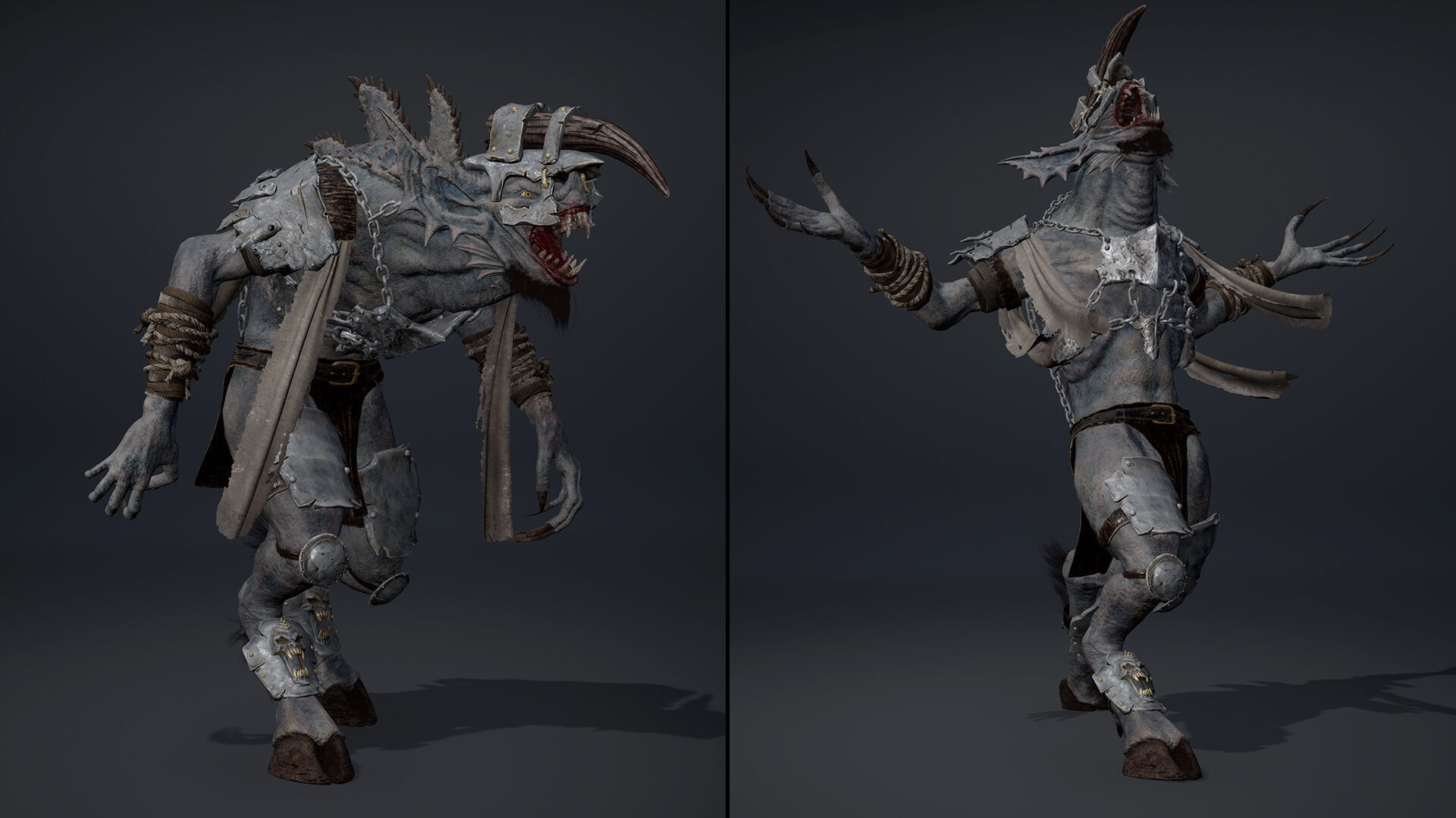 Ember Brutal Arm2 Low-poly 3D model_20