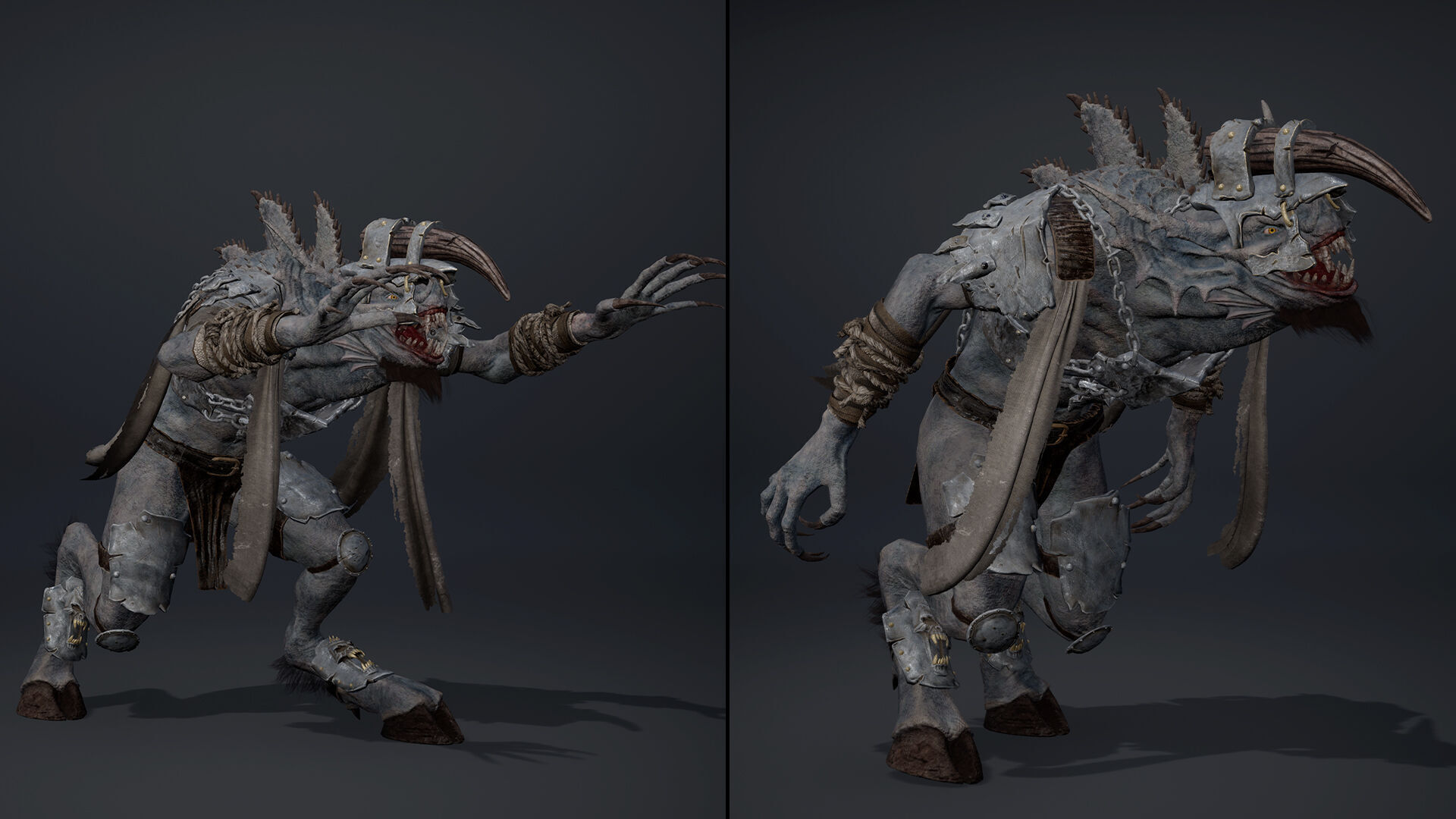 Ember Brutal Arm2 Low-poly 3D model_18