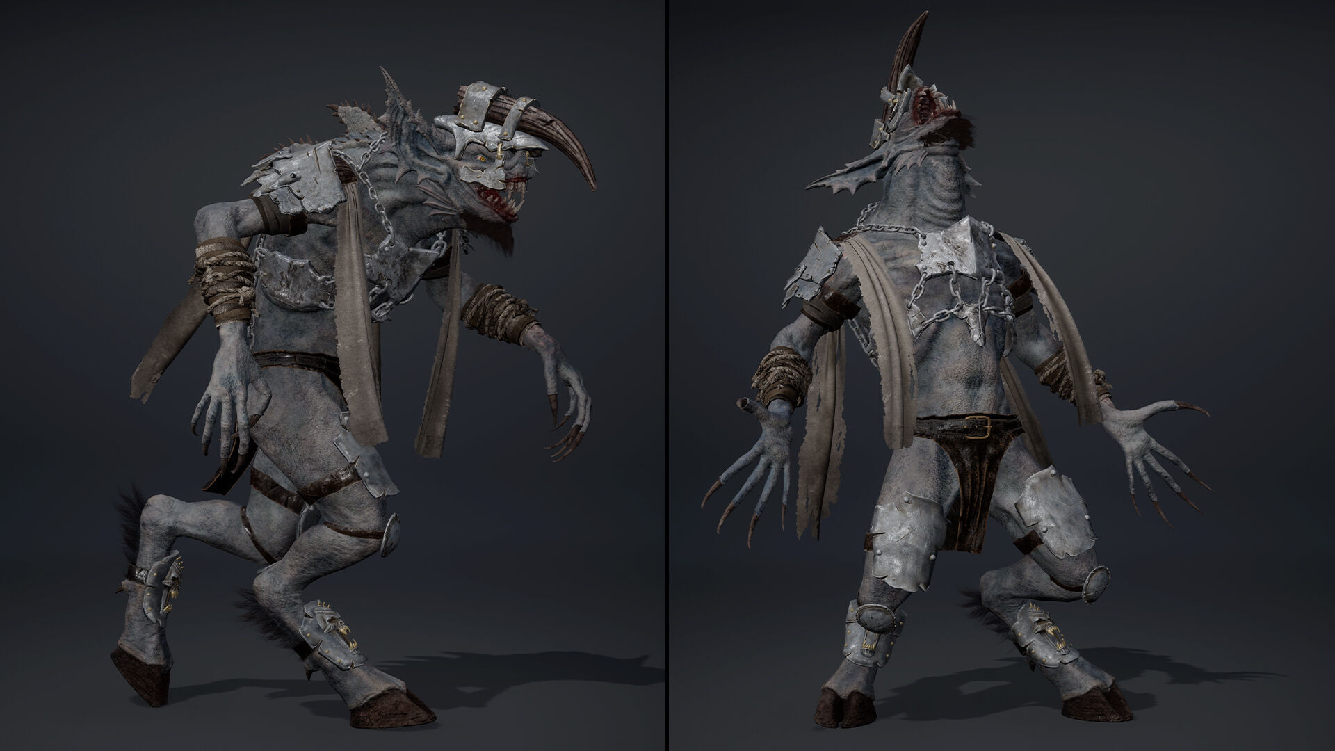 Ember Brutal Arm2 Low-poly 3D model_17