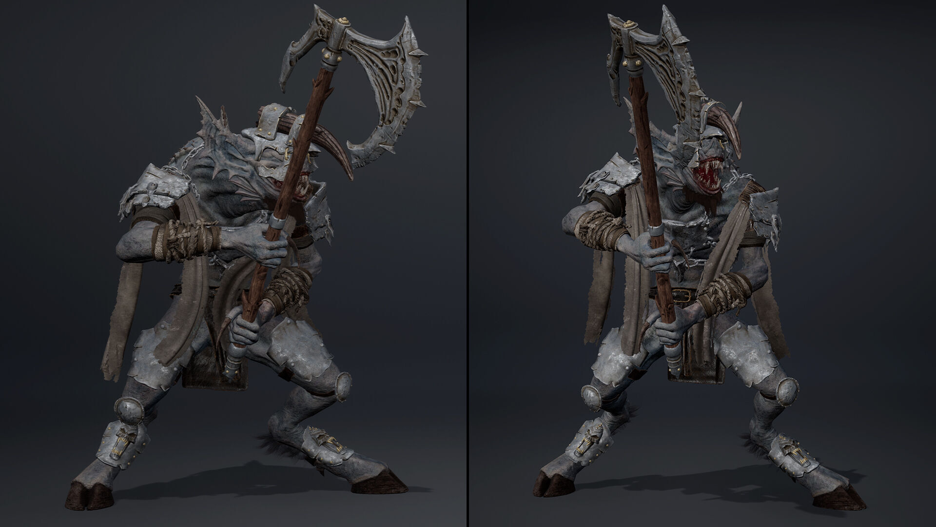 Ember Brutal Arm2 Low-poly 3D model_12