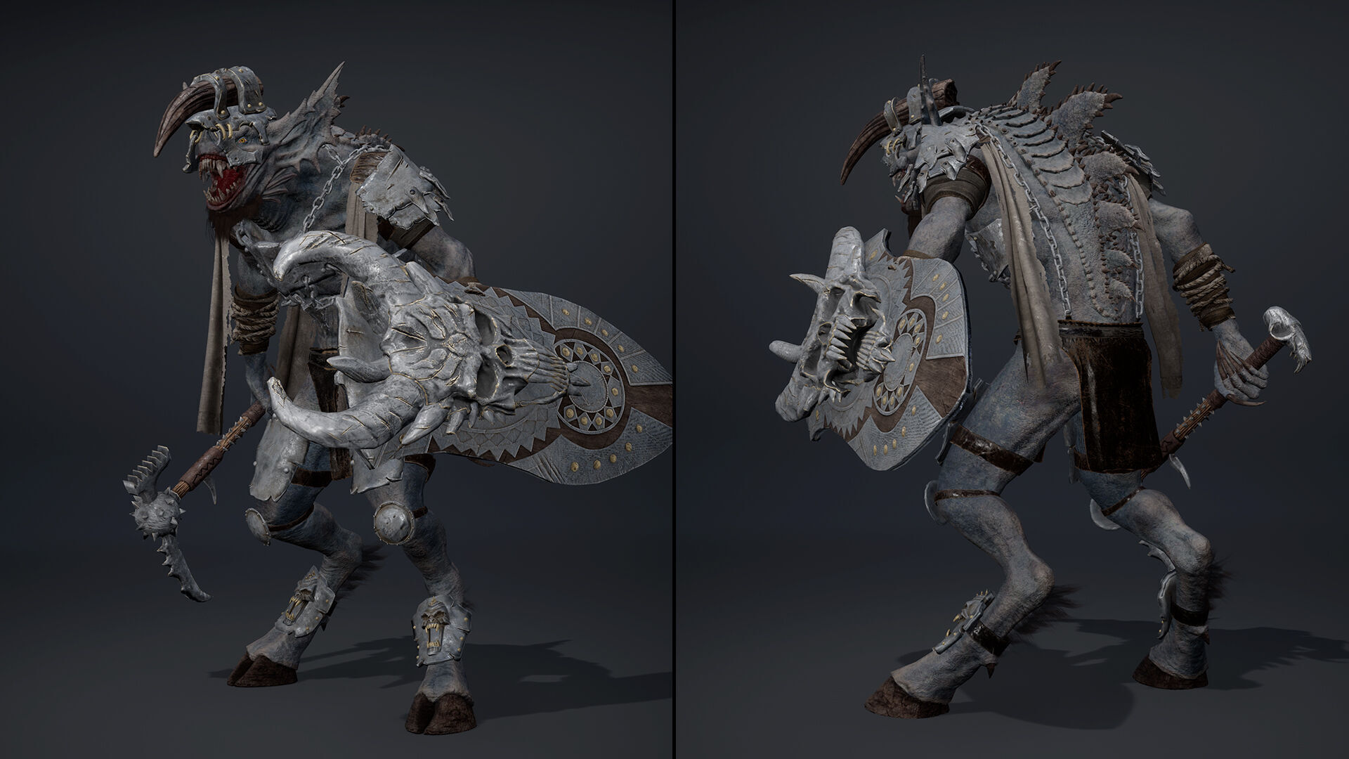 Ember Brutal Arm2 Low-poly 3D model_22