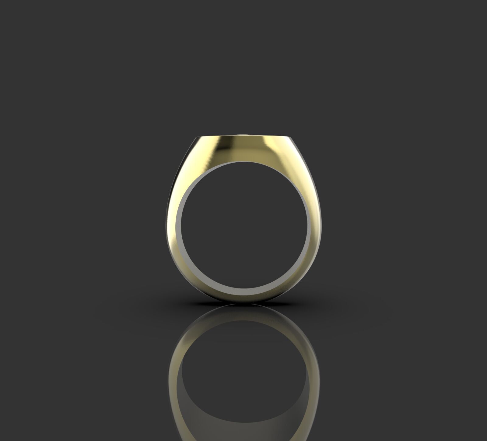 Jolly Roger skull pirate ring 3D print model_37