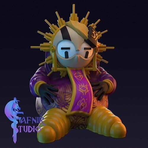 Figurine Esquie Claire Obsur Expedition 33 - Fichier STL 3D print model