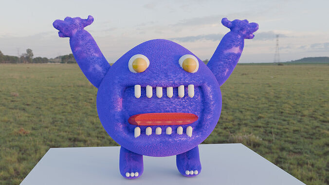 monster 3D model