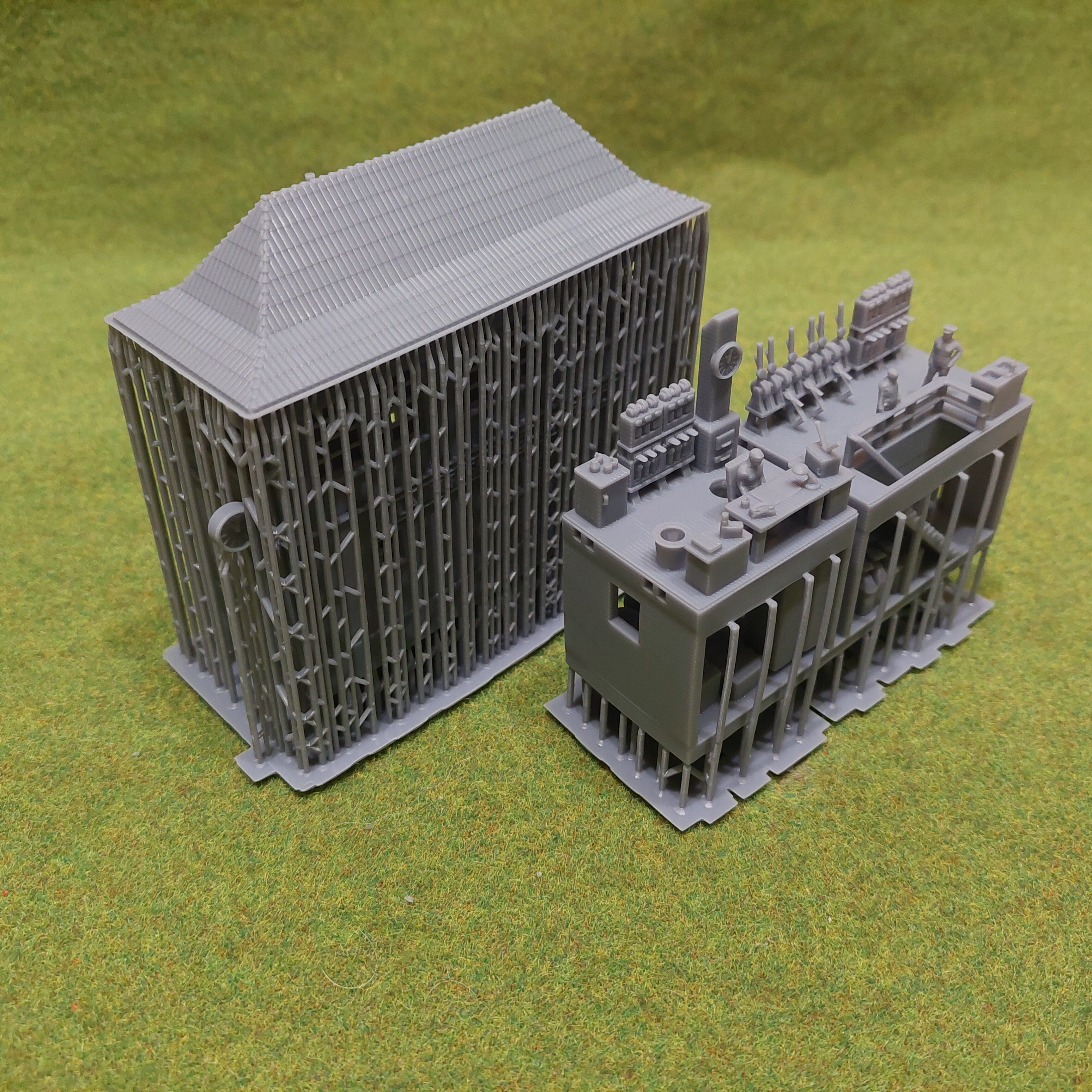 H0 scale Geraman signal box Lampertsmuchle-Otterbach - resin 3D print model_10