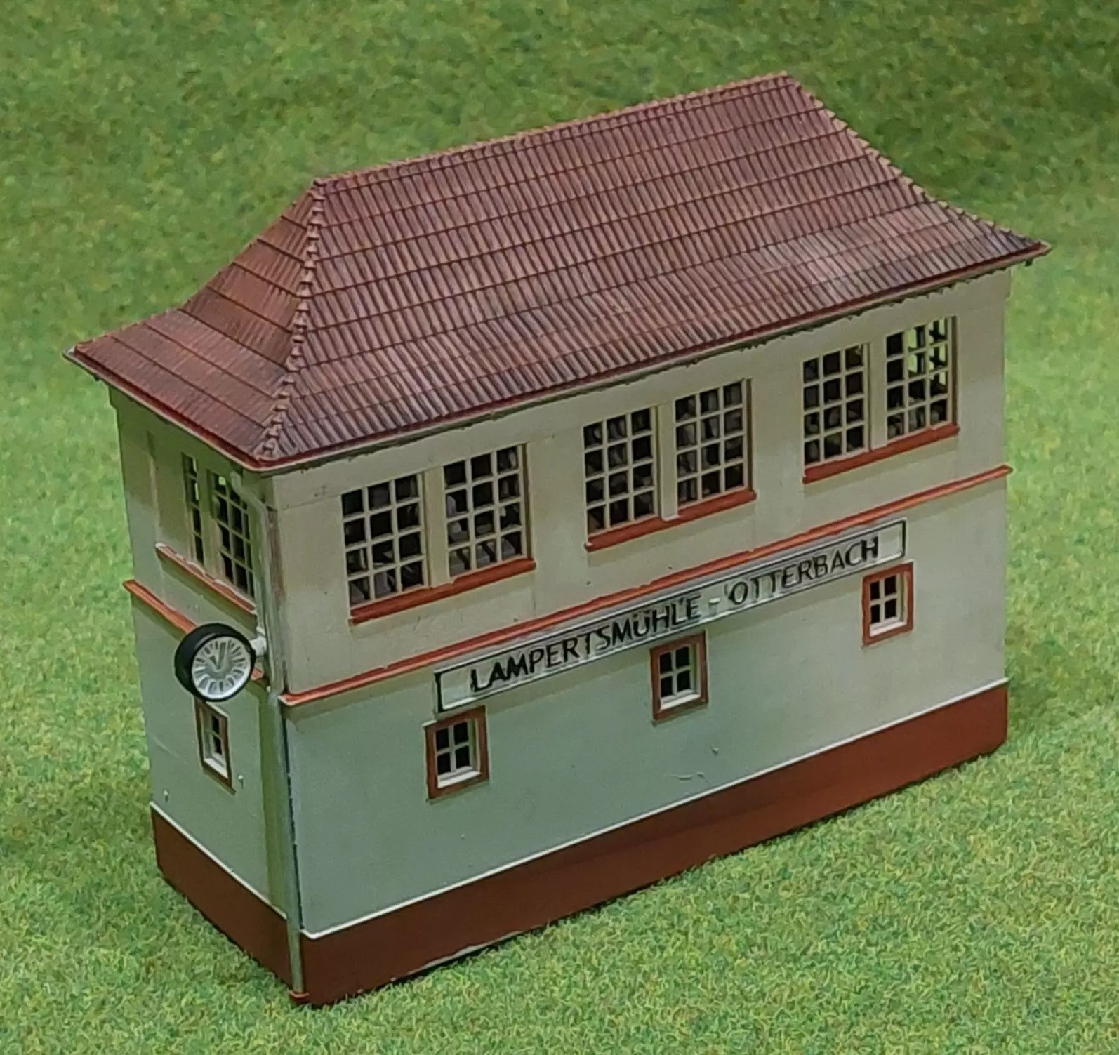 H0 scale Geraman signal box Lampertsmuchle-Otterbach - resin 3D print model_0