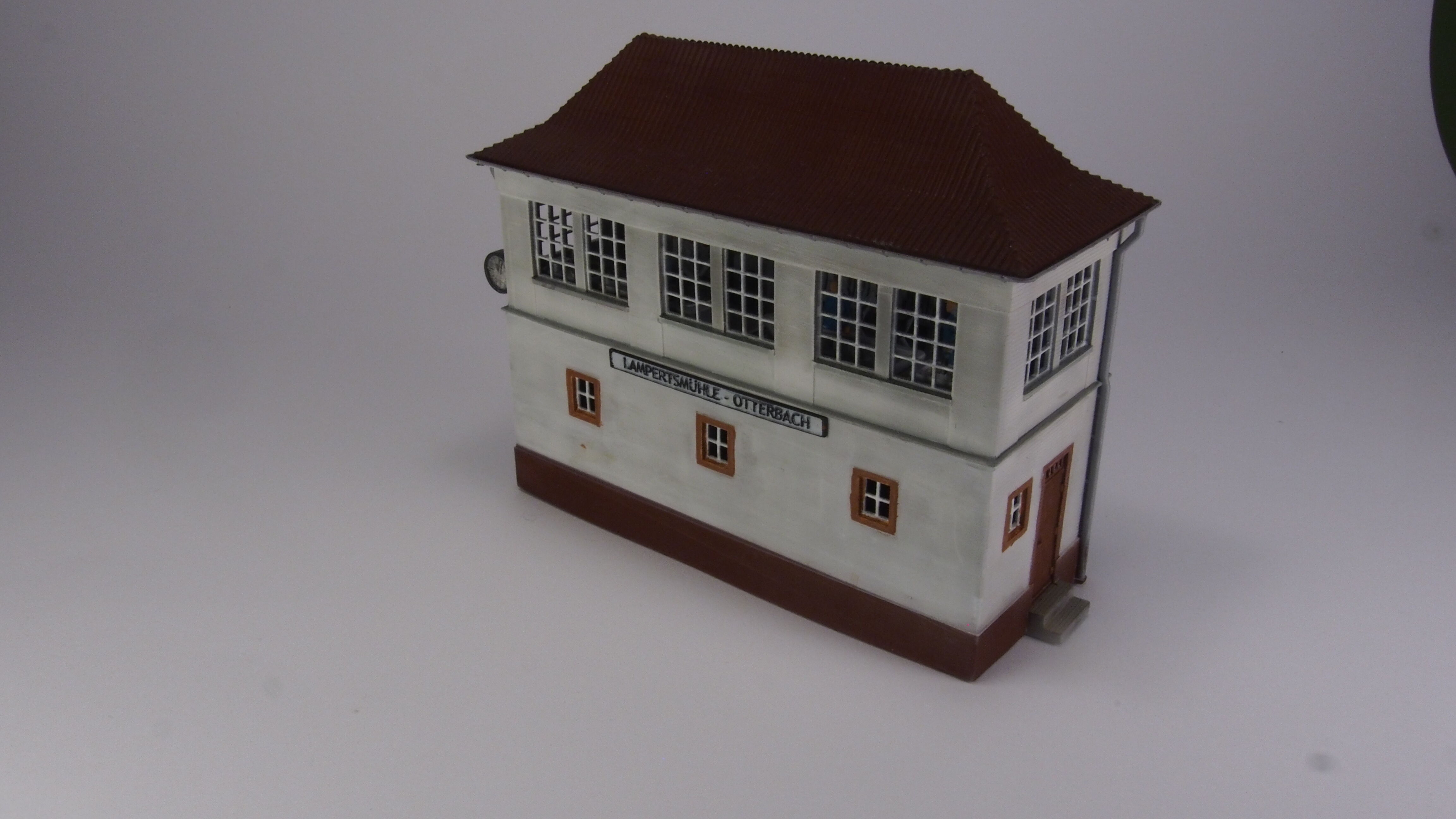 H0 scale Geraman signal box Lampertsmuchle-Otterbach - resin 3D print model_8