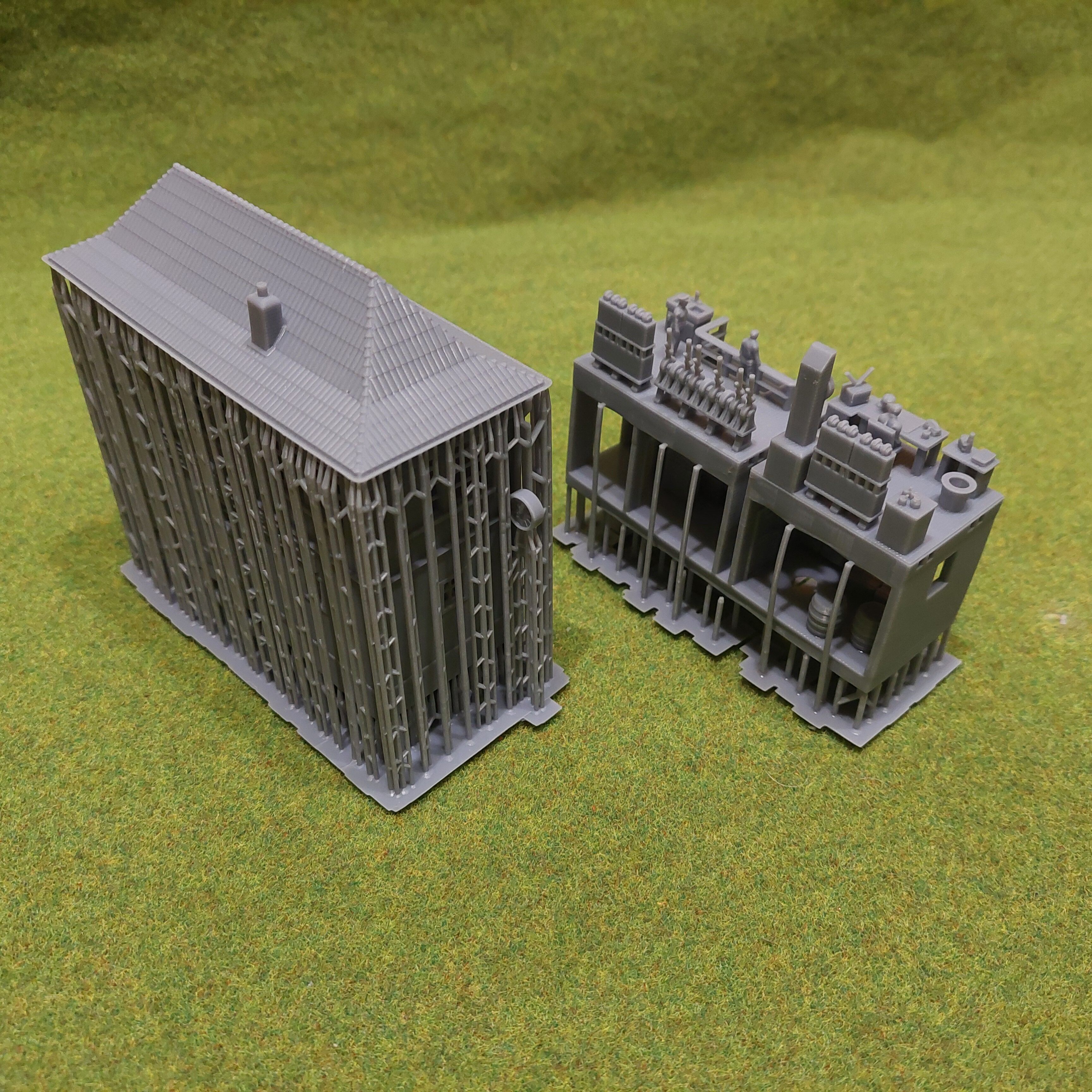 H0 scale Geraman signal box Lampertsmuchle-Otterbach - resin 3D print model_11