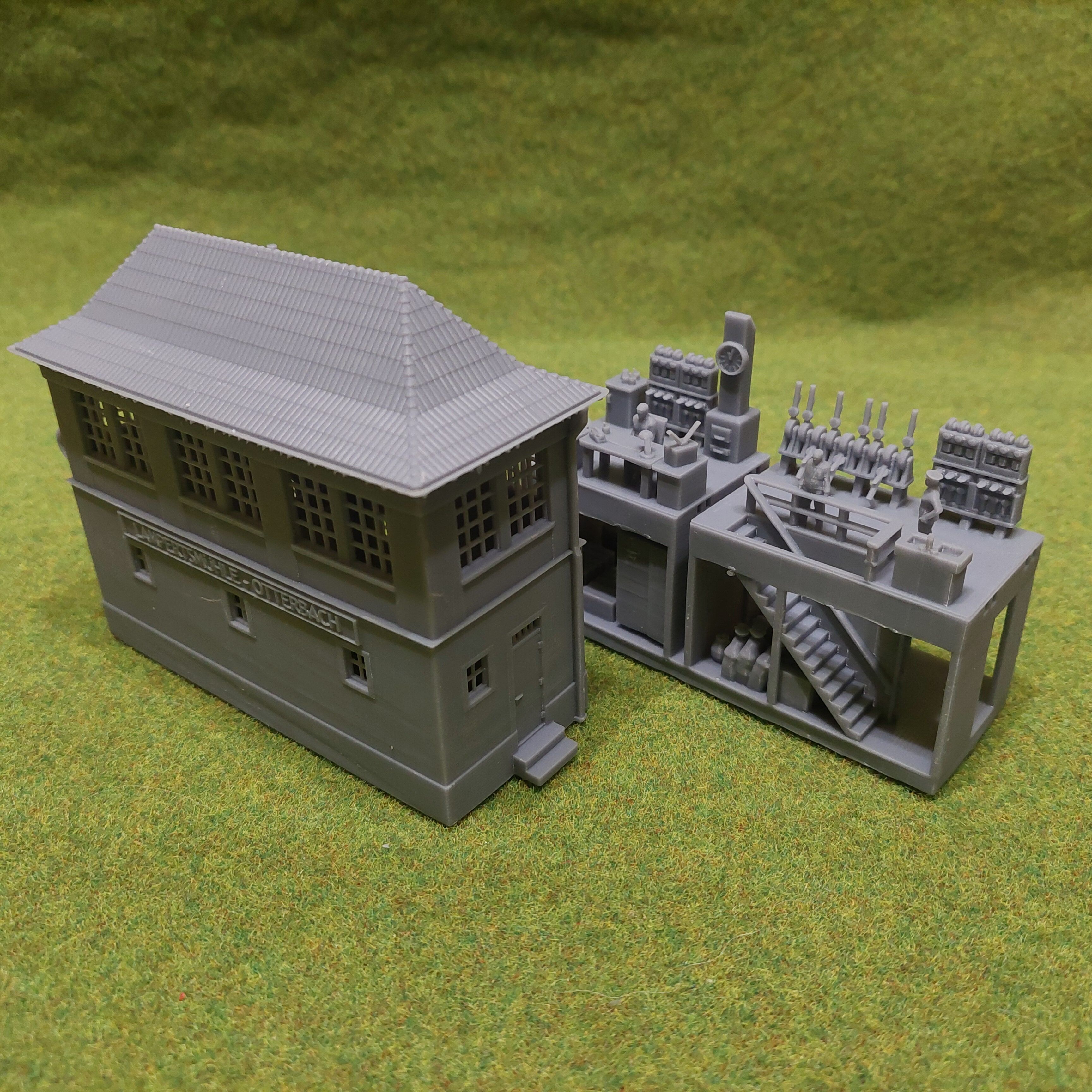 H0 scale Geraman signal box Lampertsmuchle-Otterbach - resin 3D print model_13