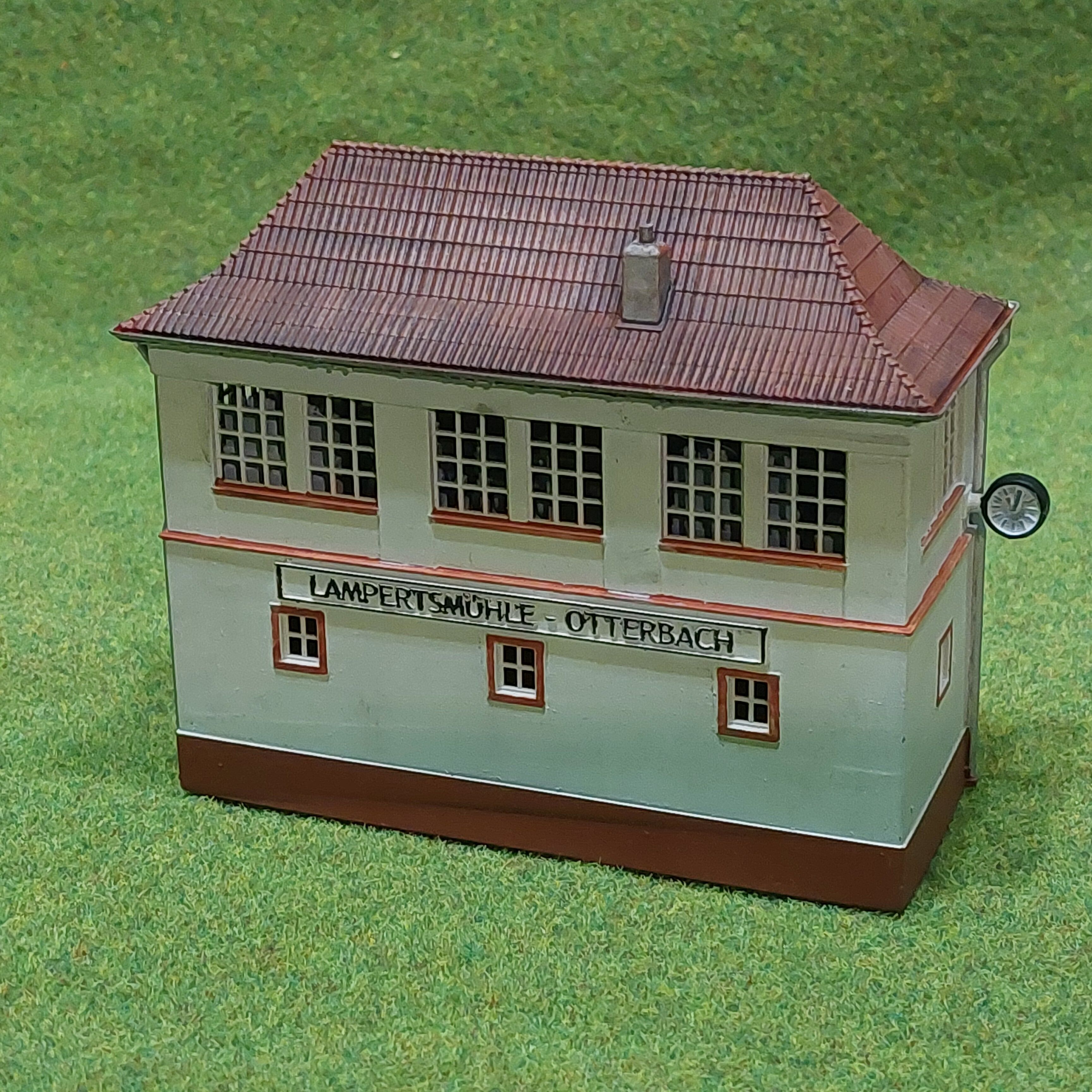 H0 scale Geraman signal box Lampertsmuchle-Otterbach - resin 3D print model_4