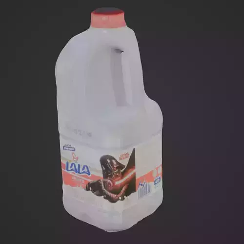 Lala Milk Gallon Star Wars Edition 3D Scan