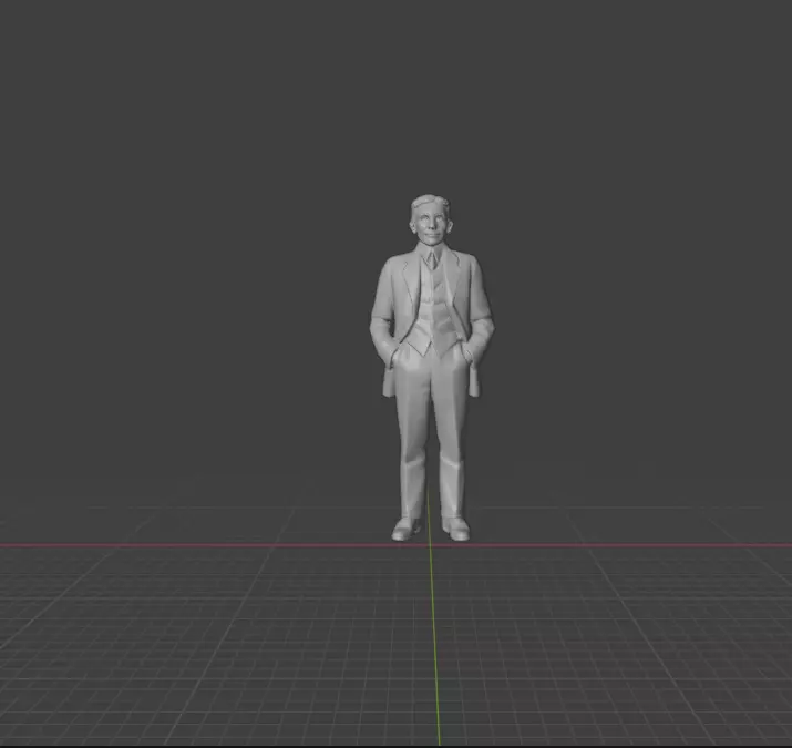 Henry Ford 3D print model